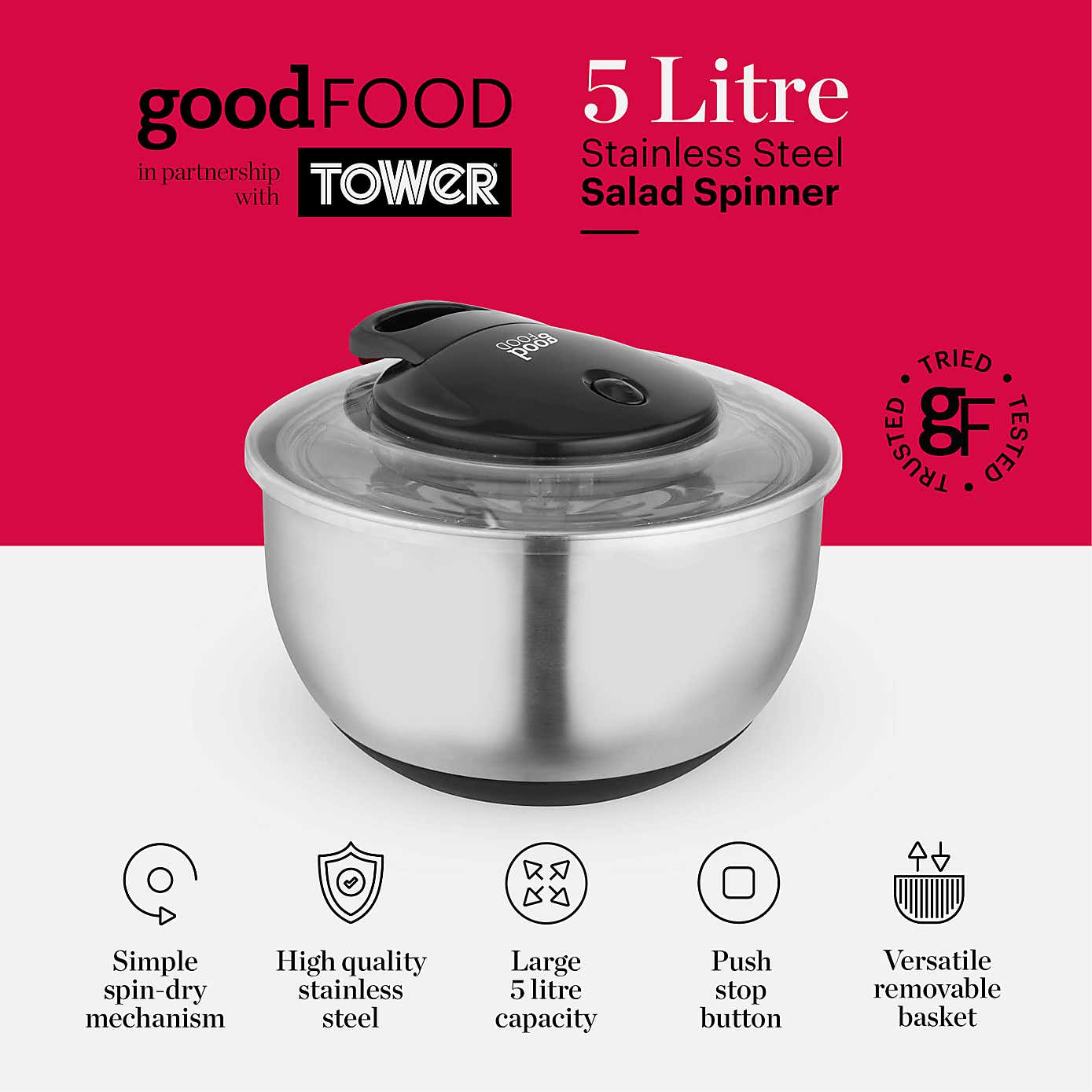 Good Food Good Food Salad Spinner