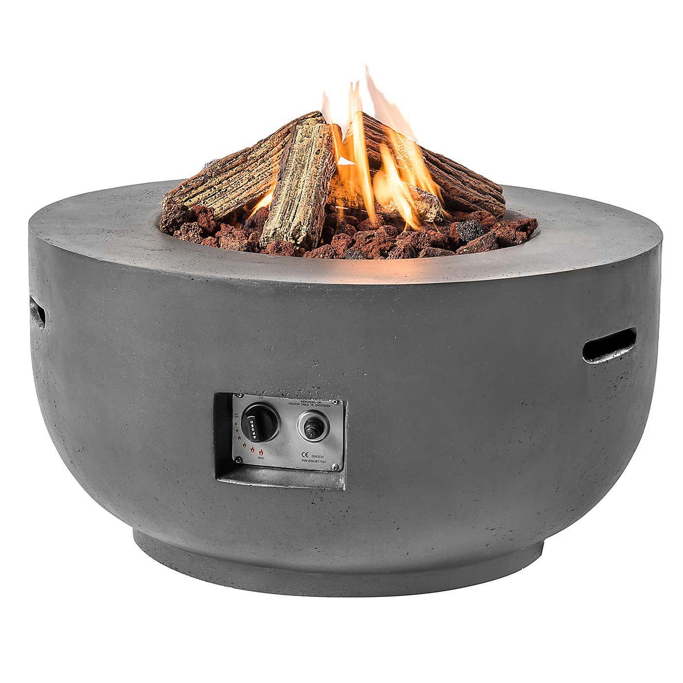 Grey Fire Pit Bowl