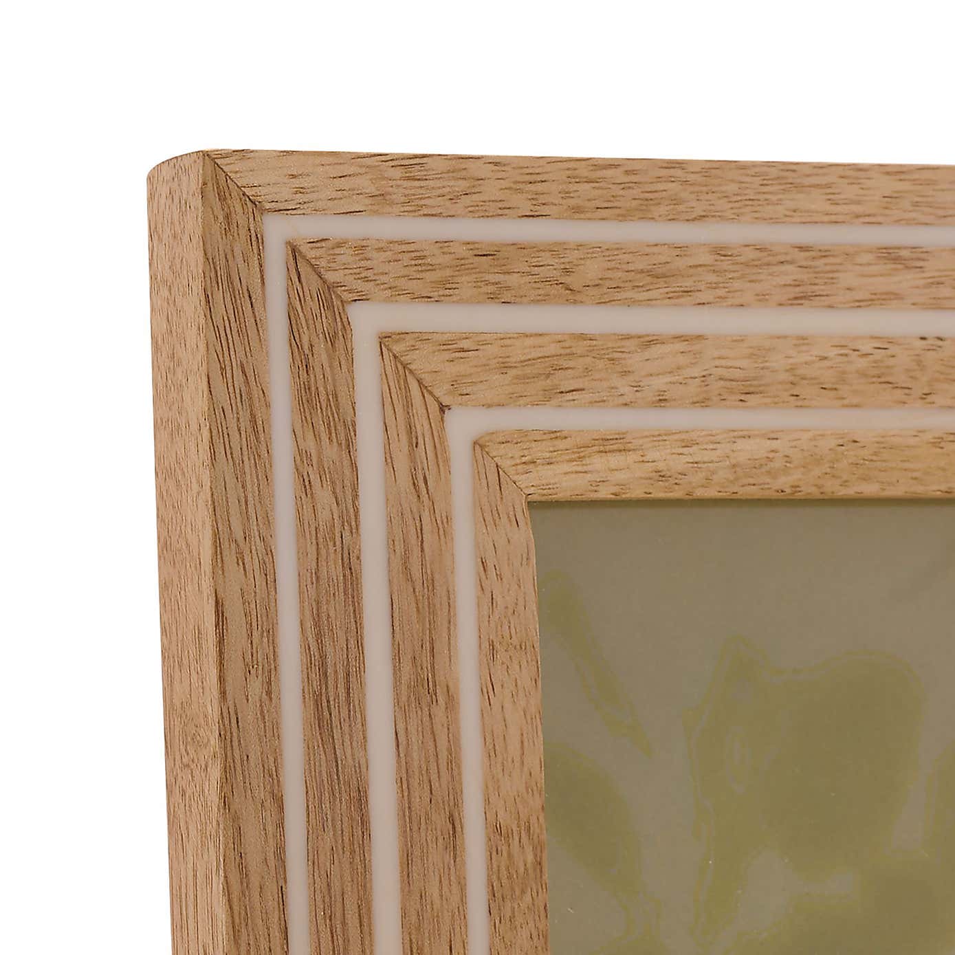 Hestia Wooden Striped Photo Frame