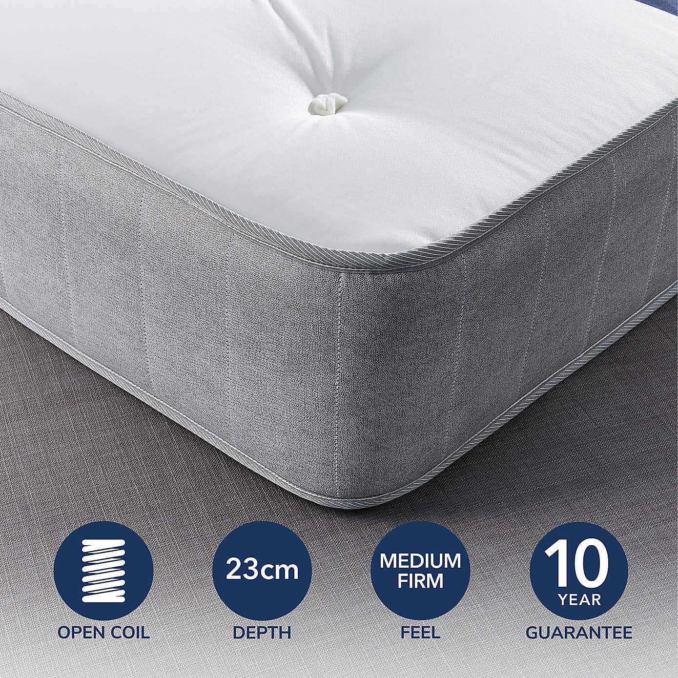 Fogarty Just Right Extra Comfort Orthopaedic Open Coil Mattress