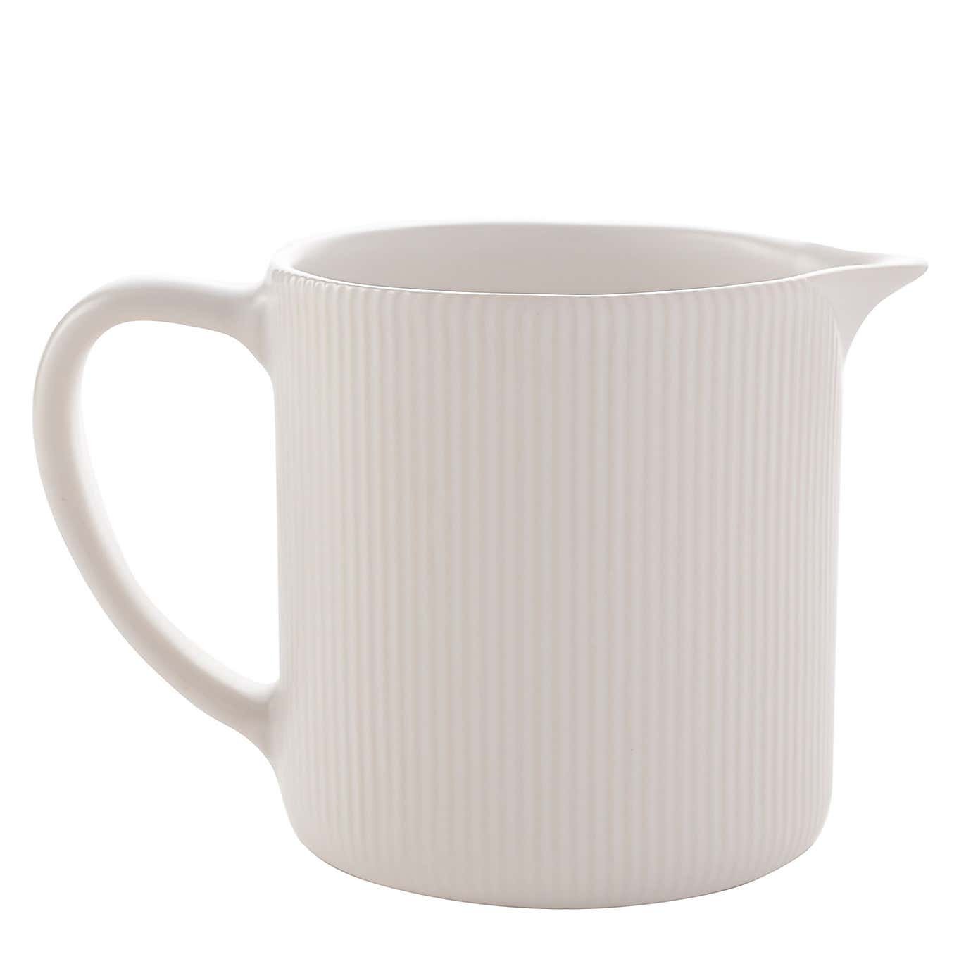 Hestia Ribbed Milk Jug