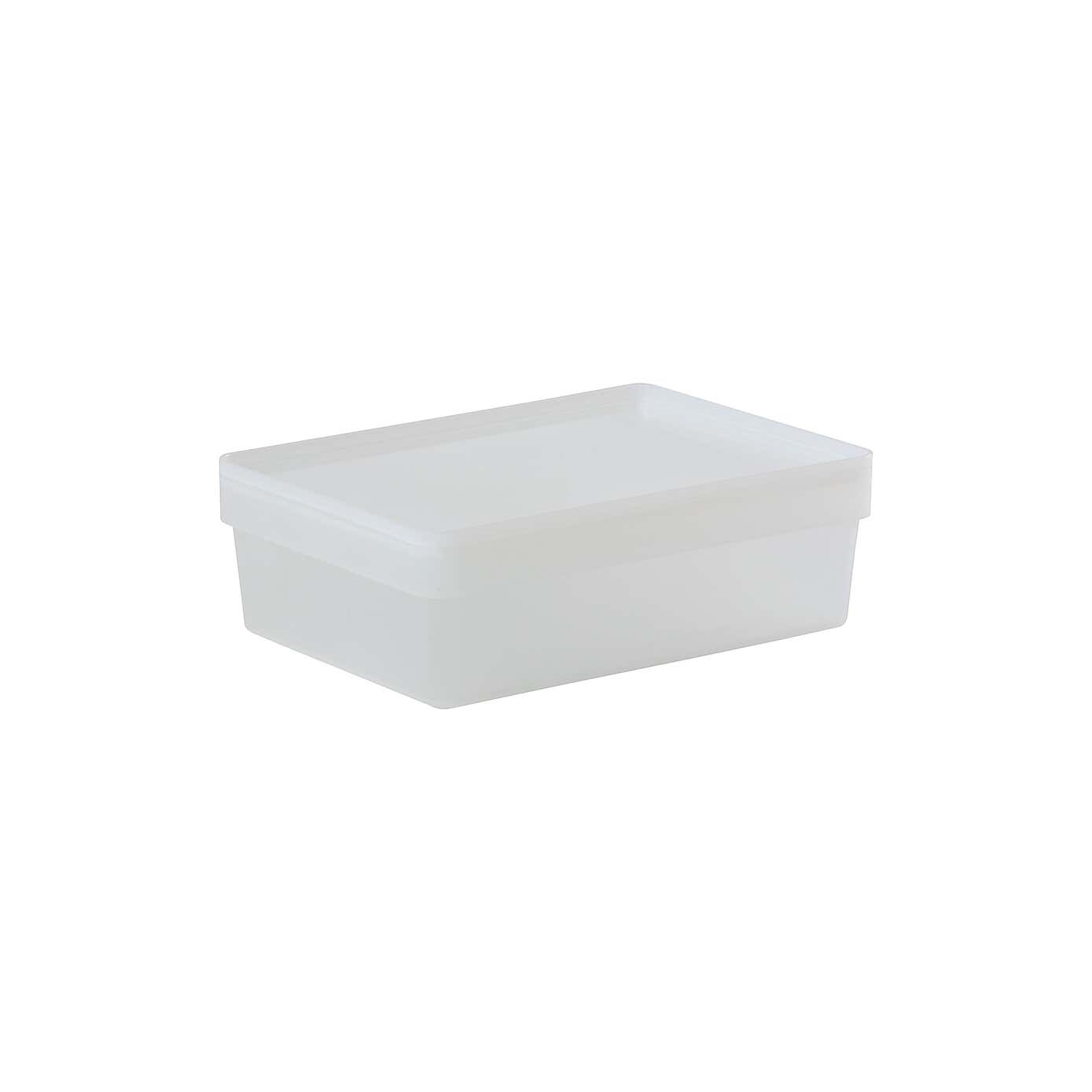 Wham Set of 4 Studio Clear Boxes with Lids