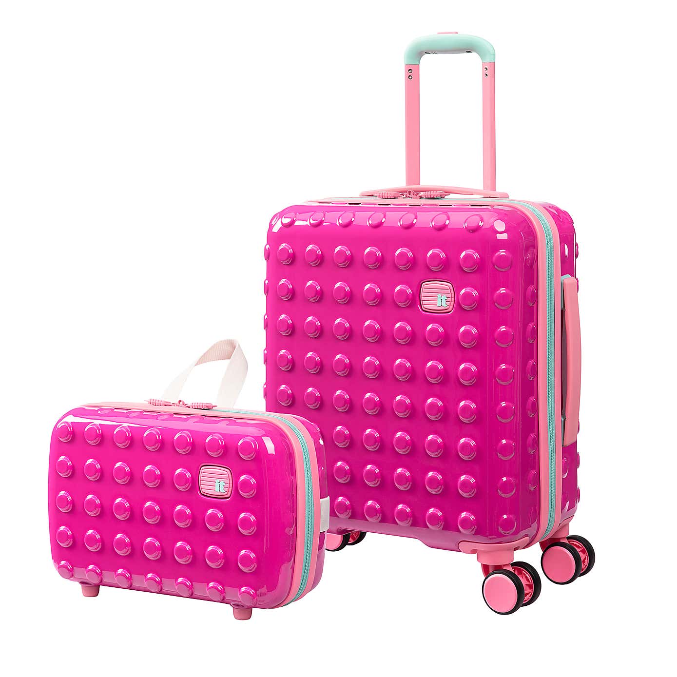 IT Luggage Bobble Bloc Kids 2 Piece Suitcase Set