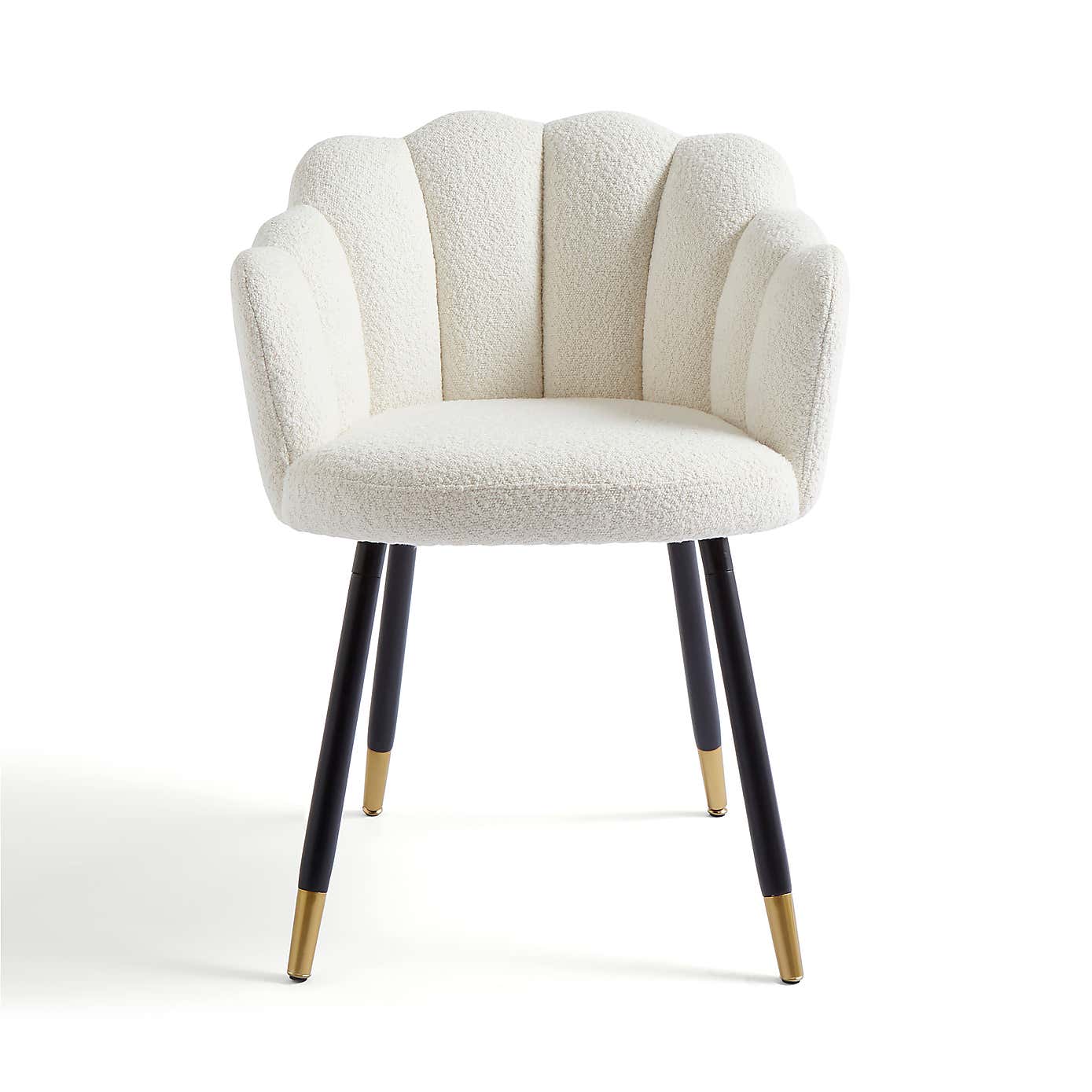 Vivian Dining Chair, Boucle Ivory