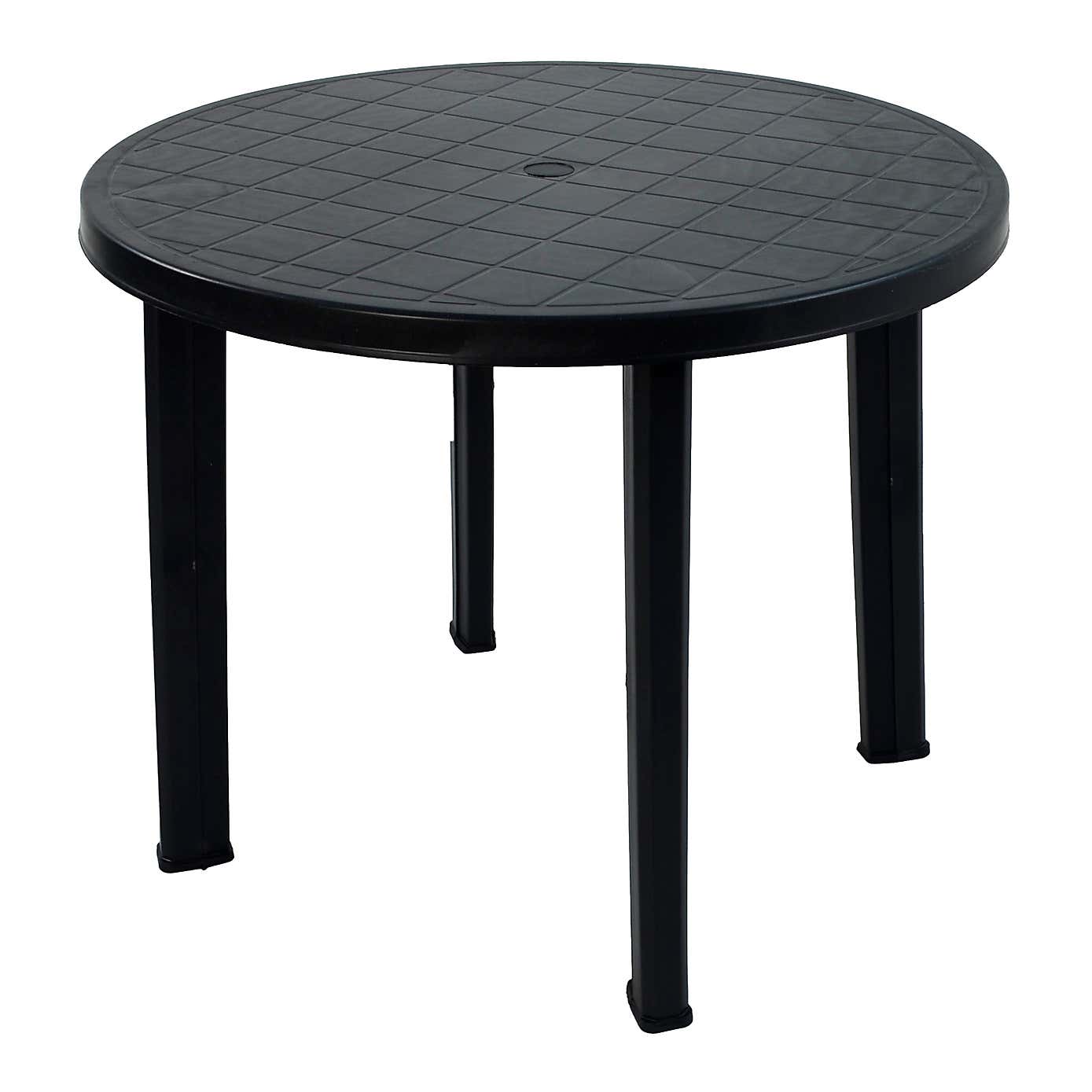 Revello Round Table Anthracite