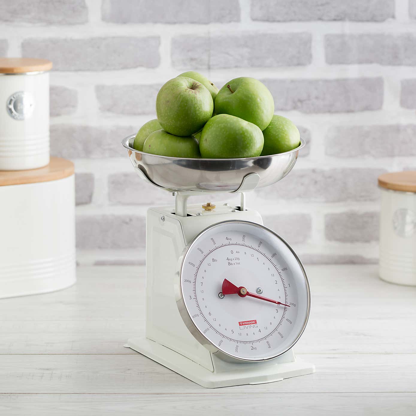 Typhoon Living Cream Mechanical Weighing Scales