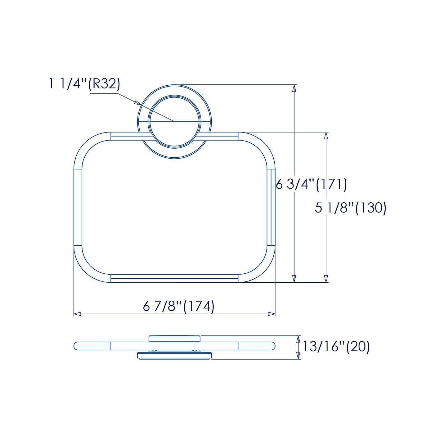 Croydex Stick-n-Lock Towel Rail