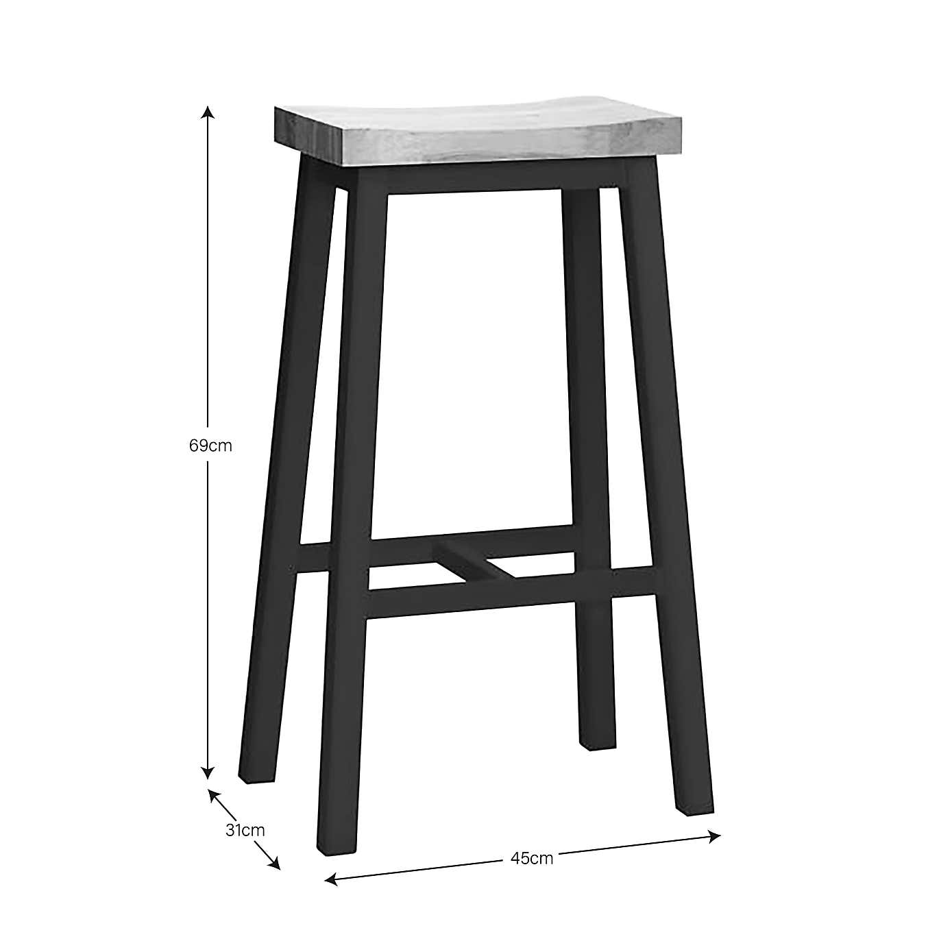 Briston Grey Barstool