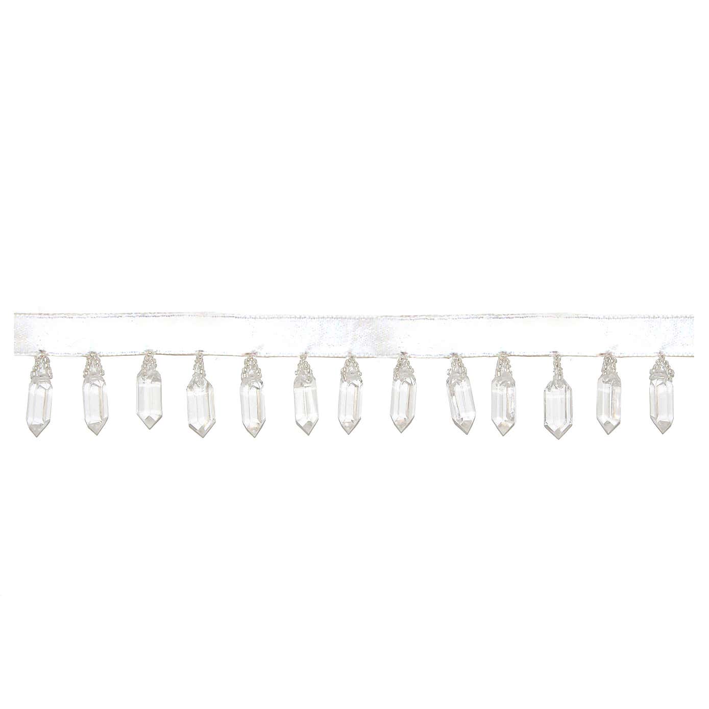 Faceted Bead Fringe