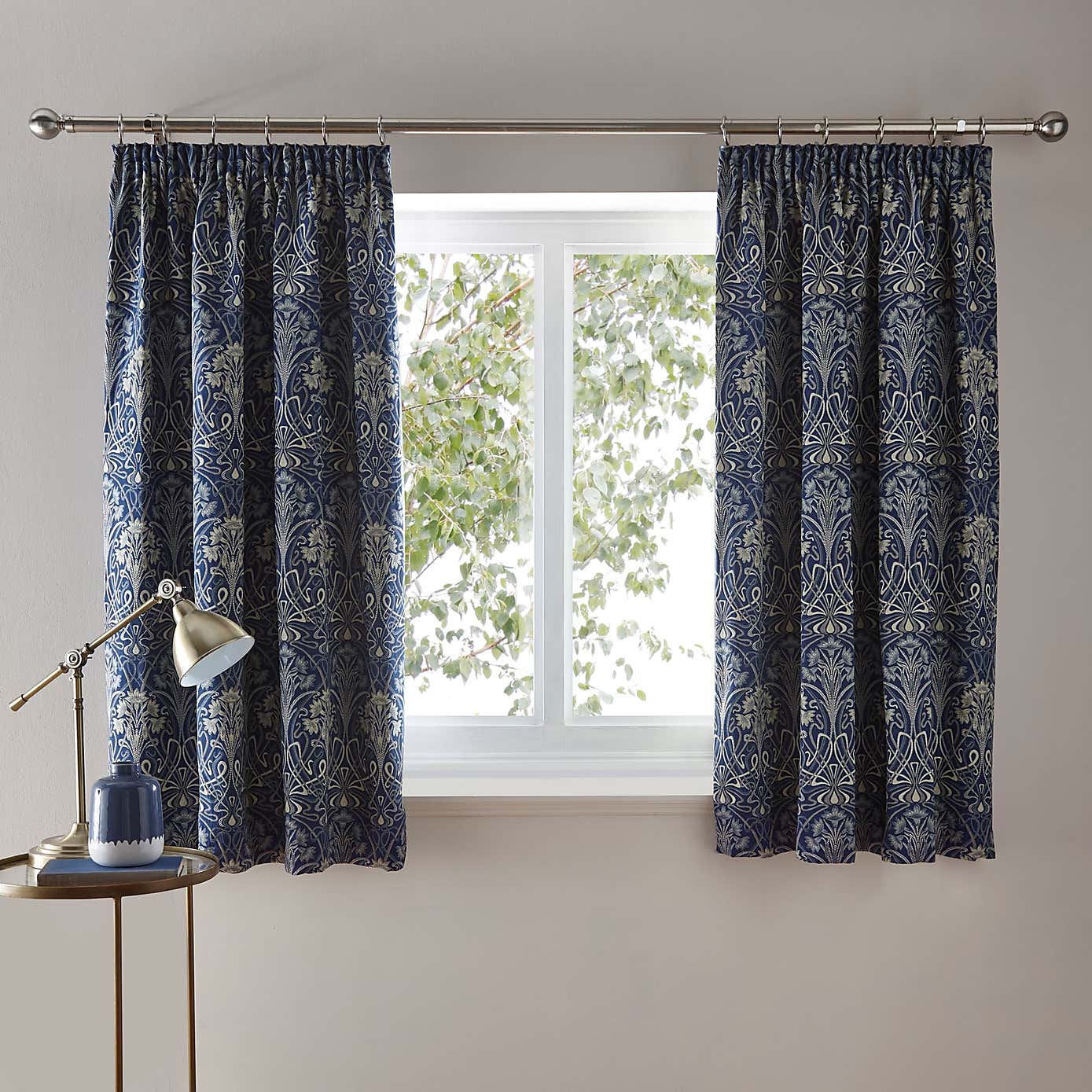 Lucetta Pencil Pleat Curtains