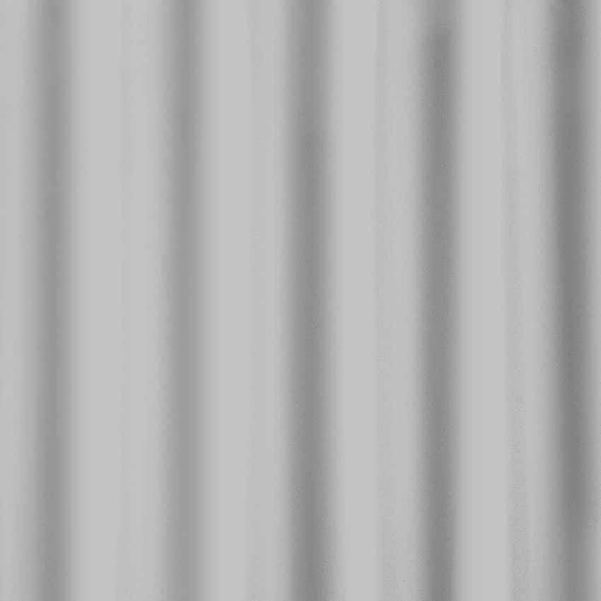 Silver Extra Long Shower Curtain