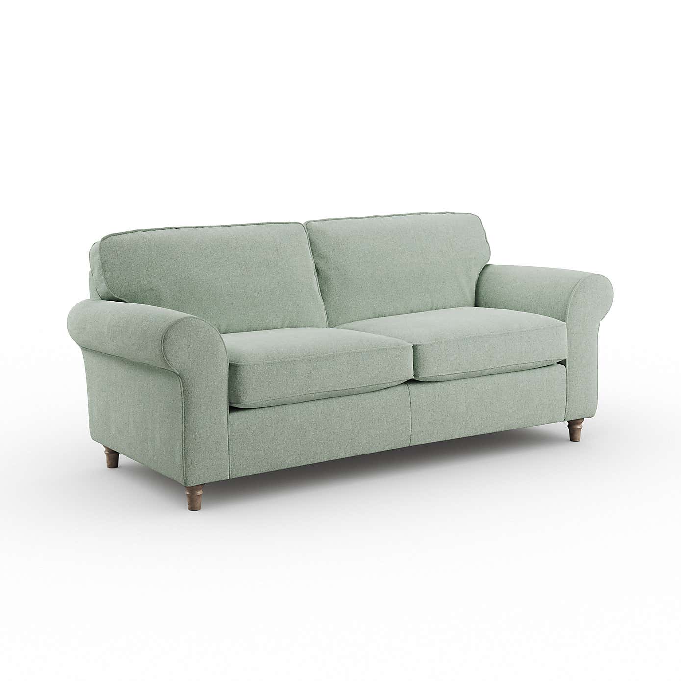 Flori 3 Seater Sofa, Soft Chenille