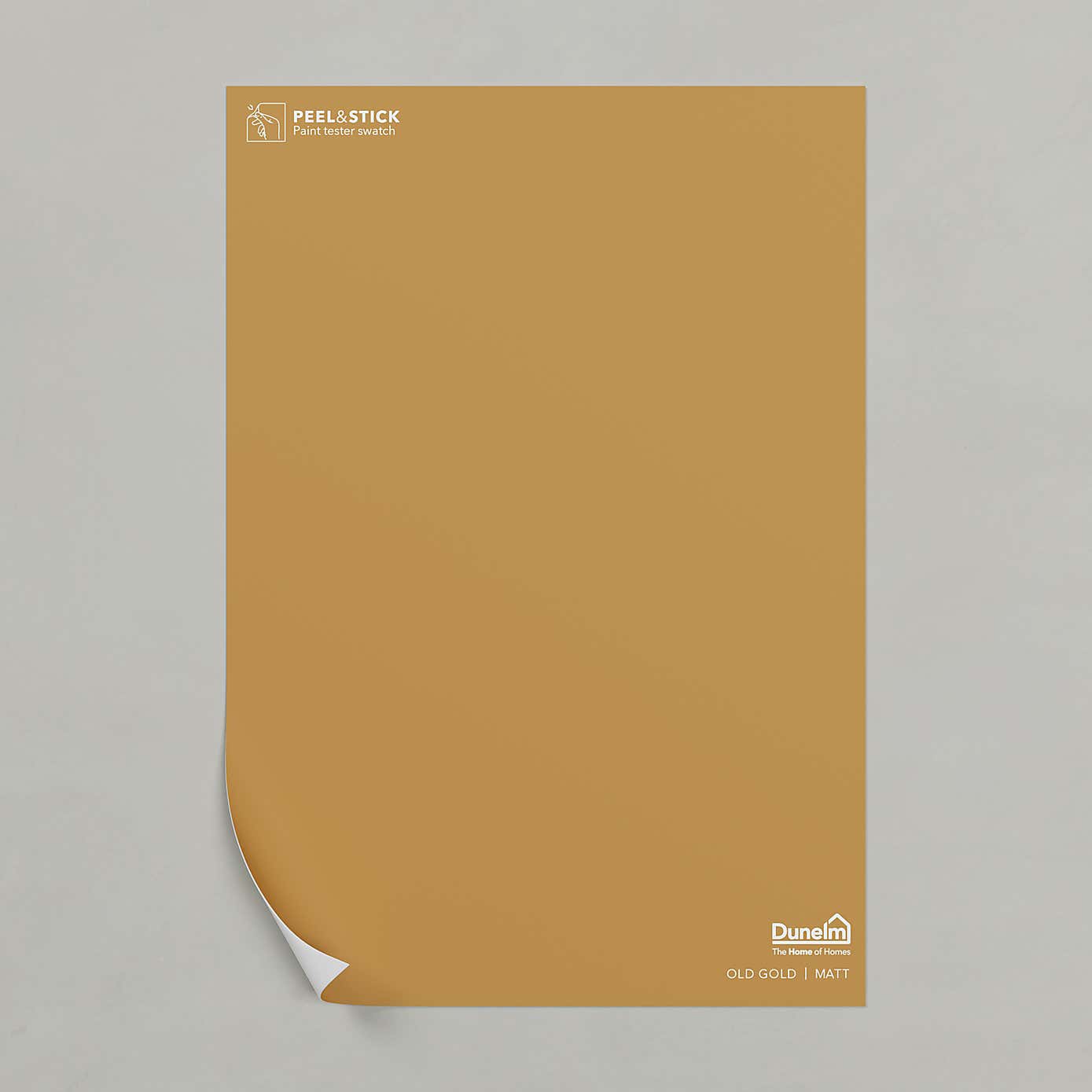 Dunelm Old Gold Matt Emulsion Paint