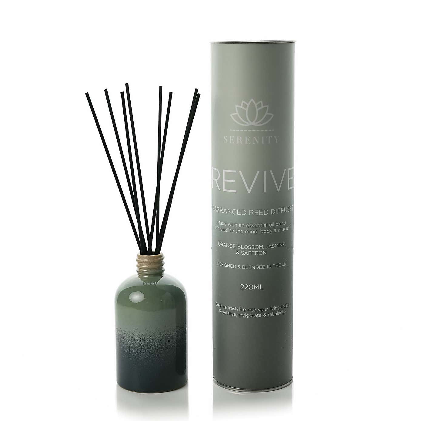 Serenity Ceramic Revive 220ml Reed Diffuser