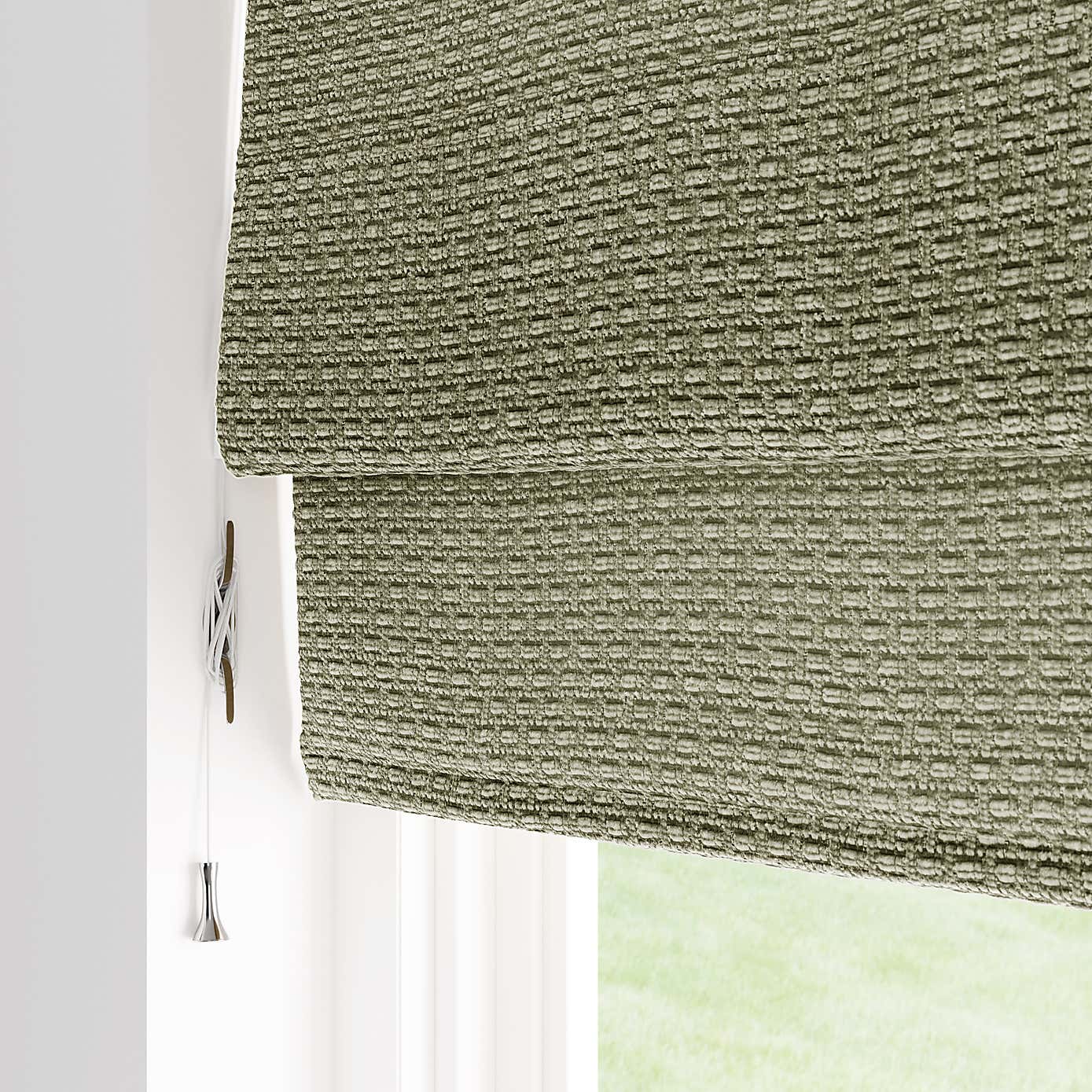 Alayna Chenille Roman Blind