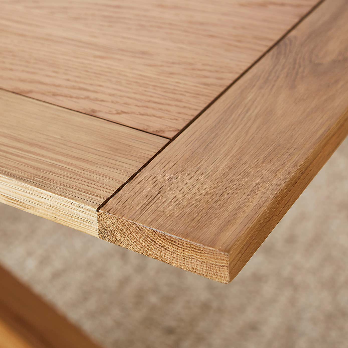 Xavi 10 Seater Rectangular Extendable Dining Table, Oak