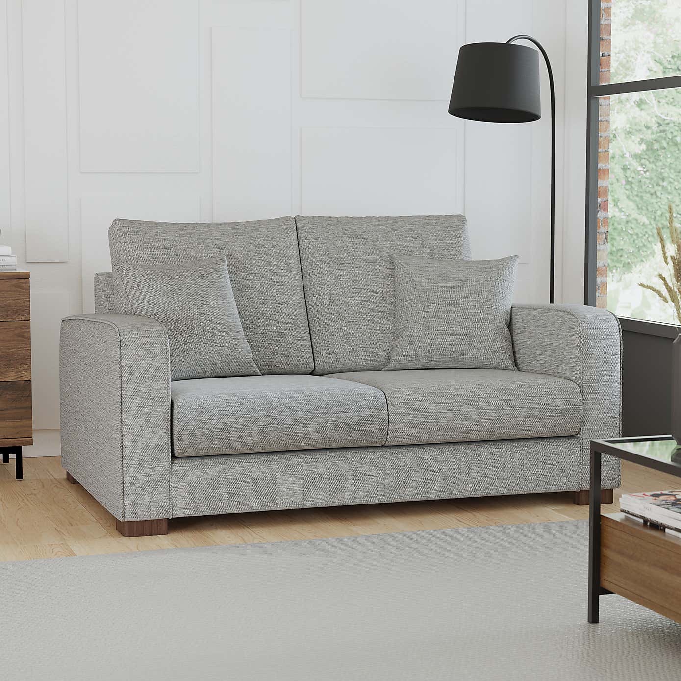 Carson Vivalife Stain-Resistant Fabric 2 Seater Sofa