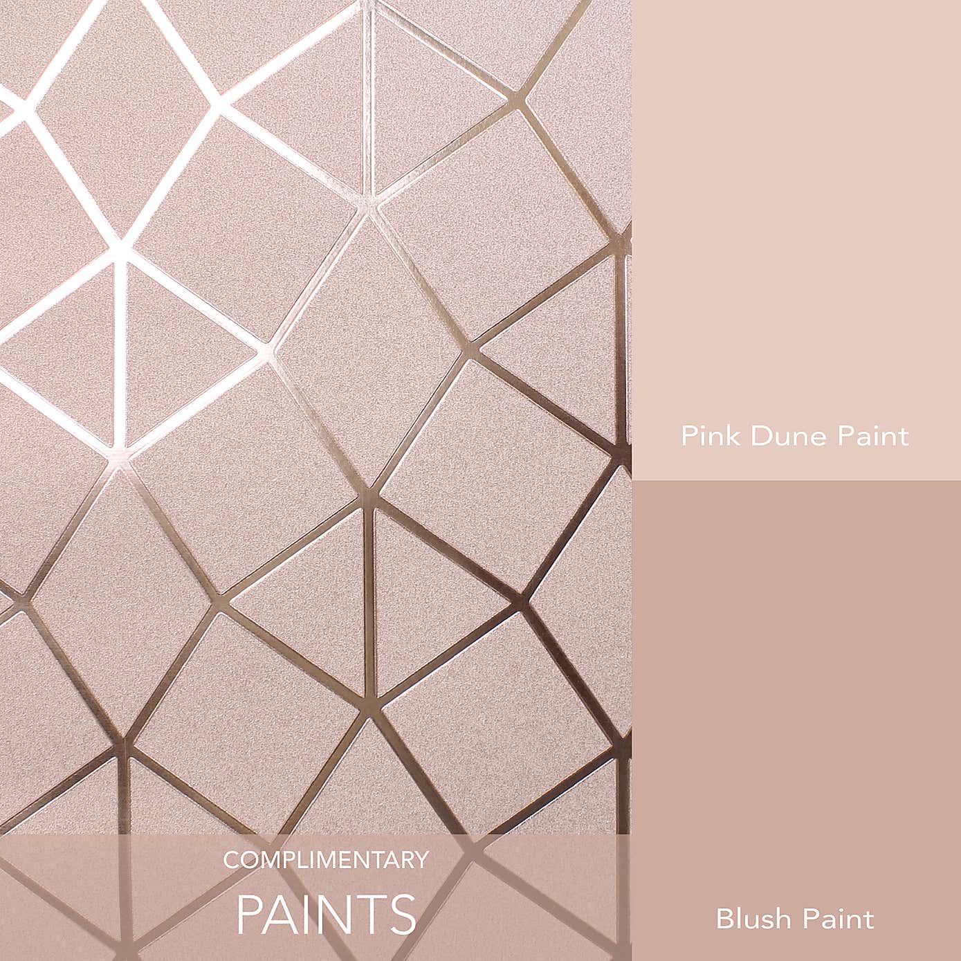 Platinum Geo Trellis Vinyl Wallpaper