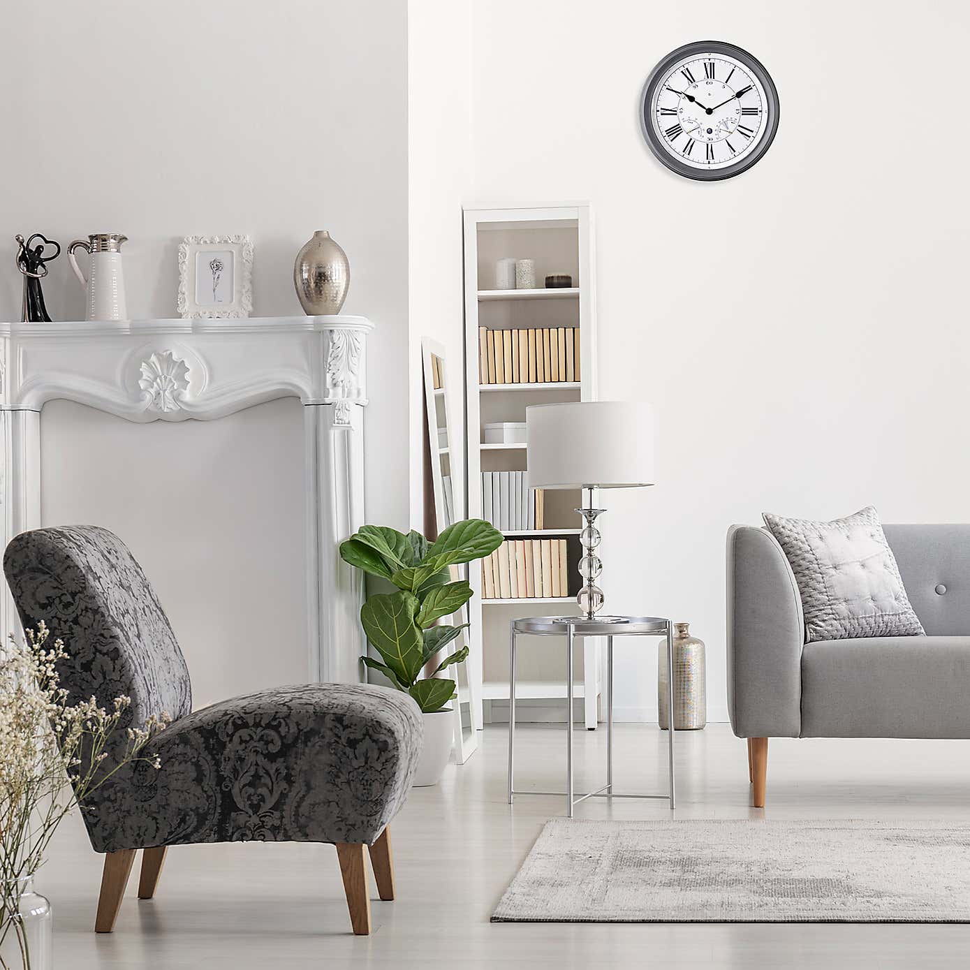 Hometime LED Wall Clock