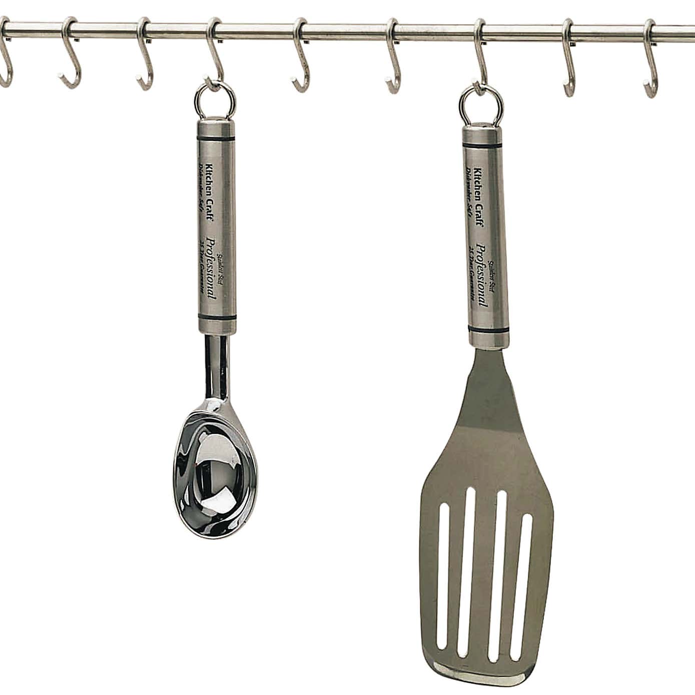 Wall-Mounted Hanging Kitchen Utensil Rack