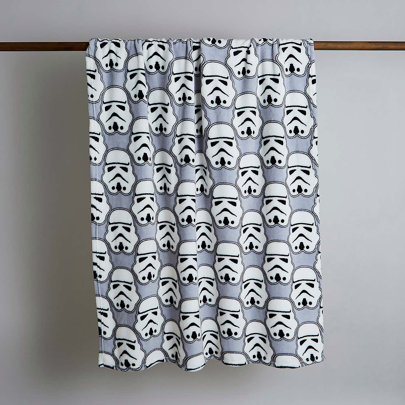 Star Wars Grey Storm Trooper Fleece Blanket