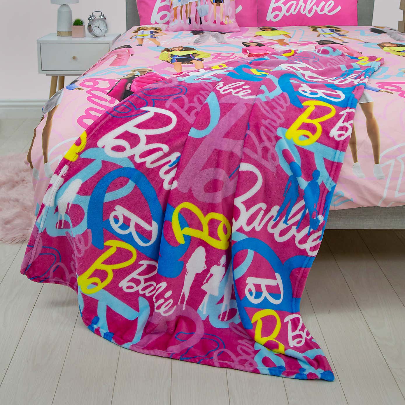 Barbie Unboxed Fleece Blanket