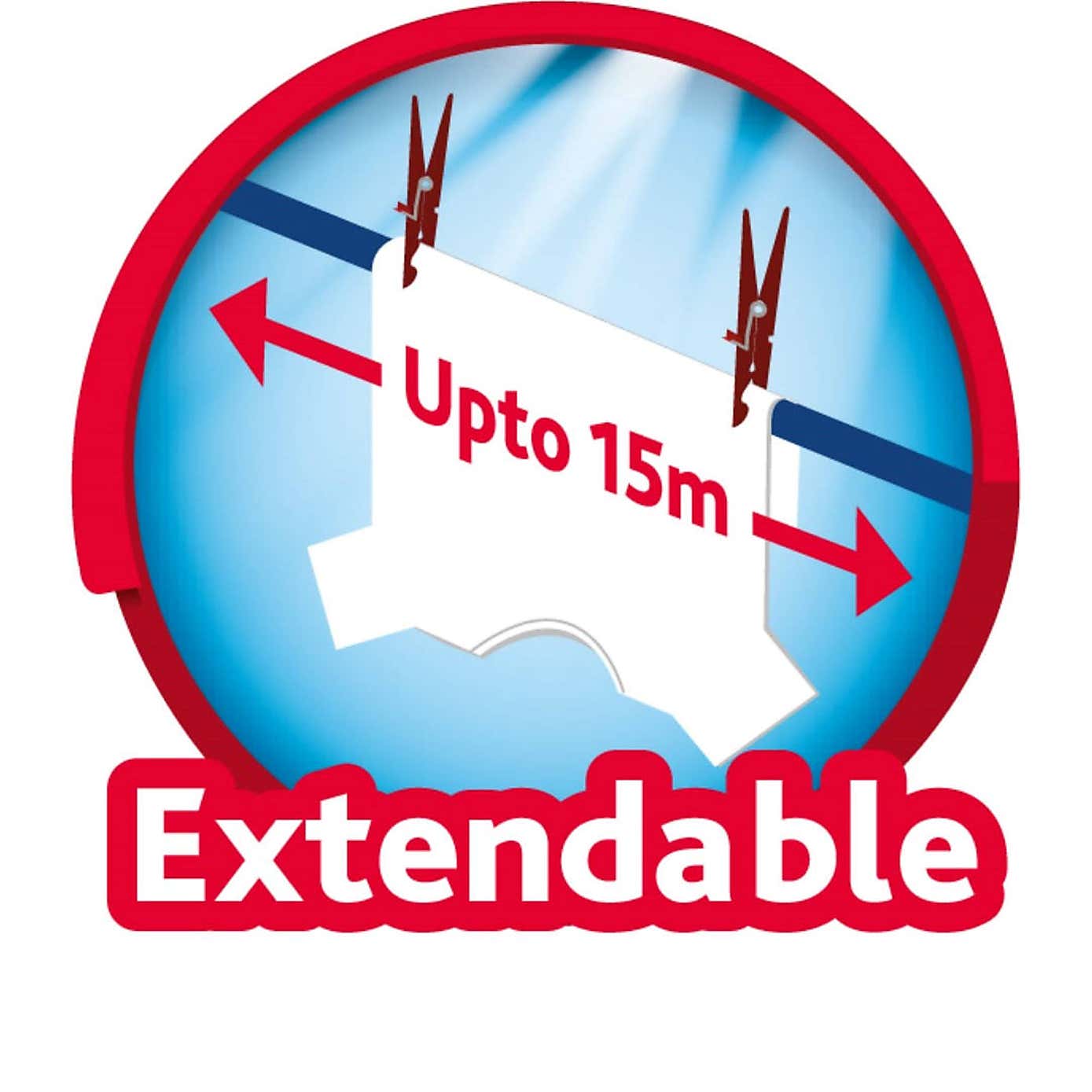 Vileda Cordomatic Clothes Line