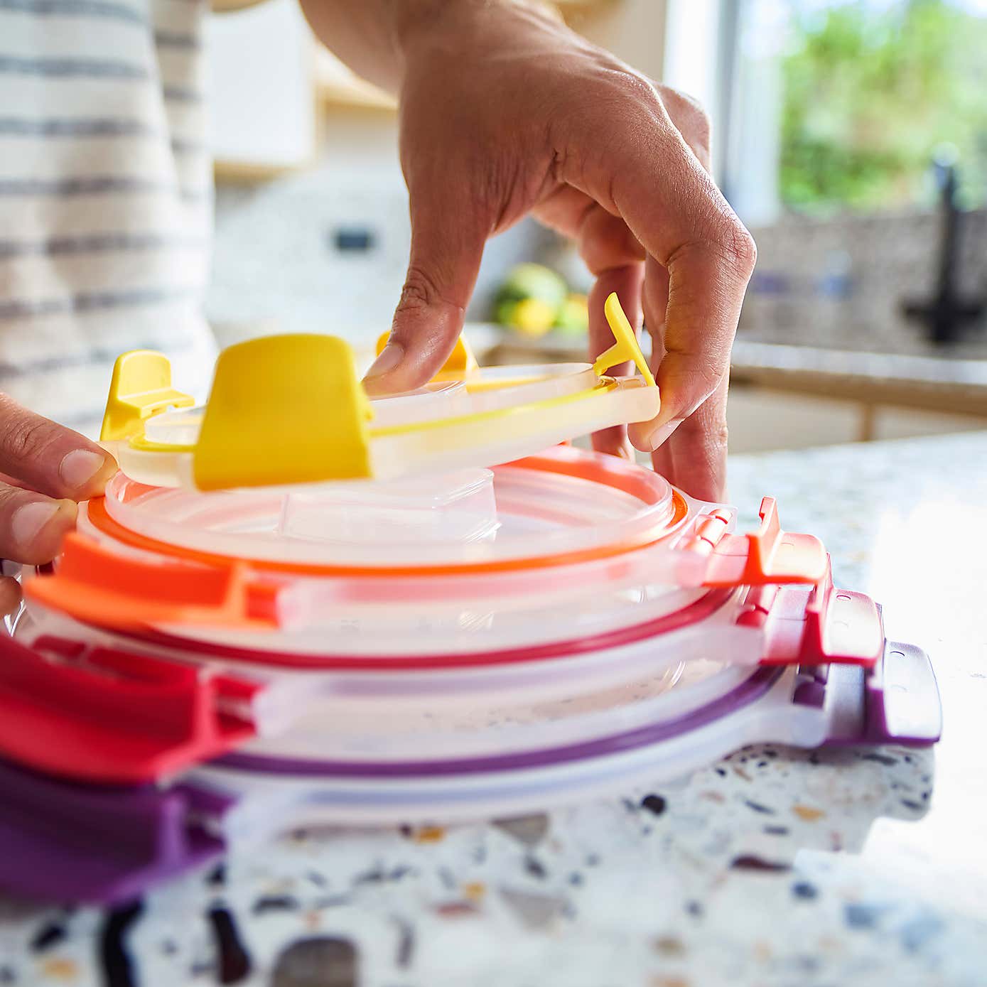 8pc Rectangular and Round Storage Containers