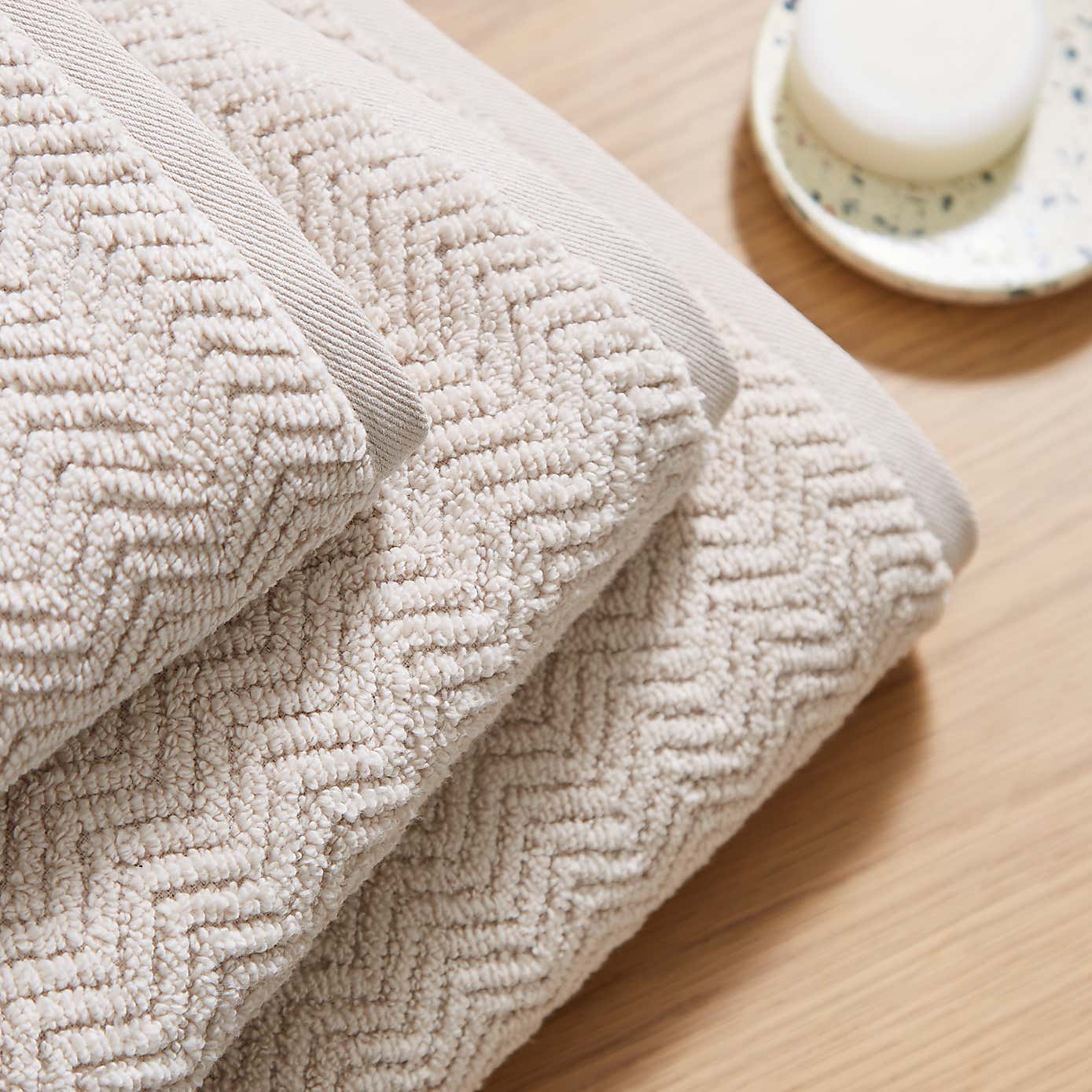 Cotton Zig Zag Towel