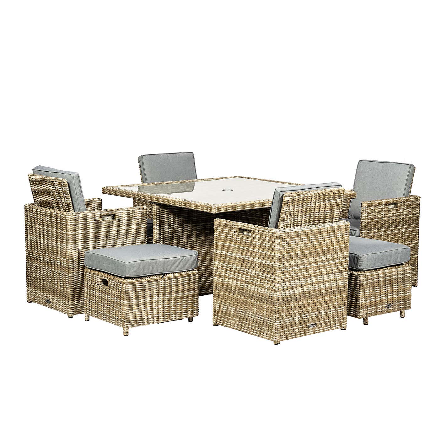 Wentwoth 8 Seater Cube Set