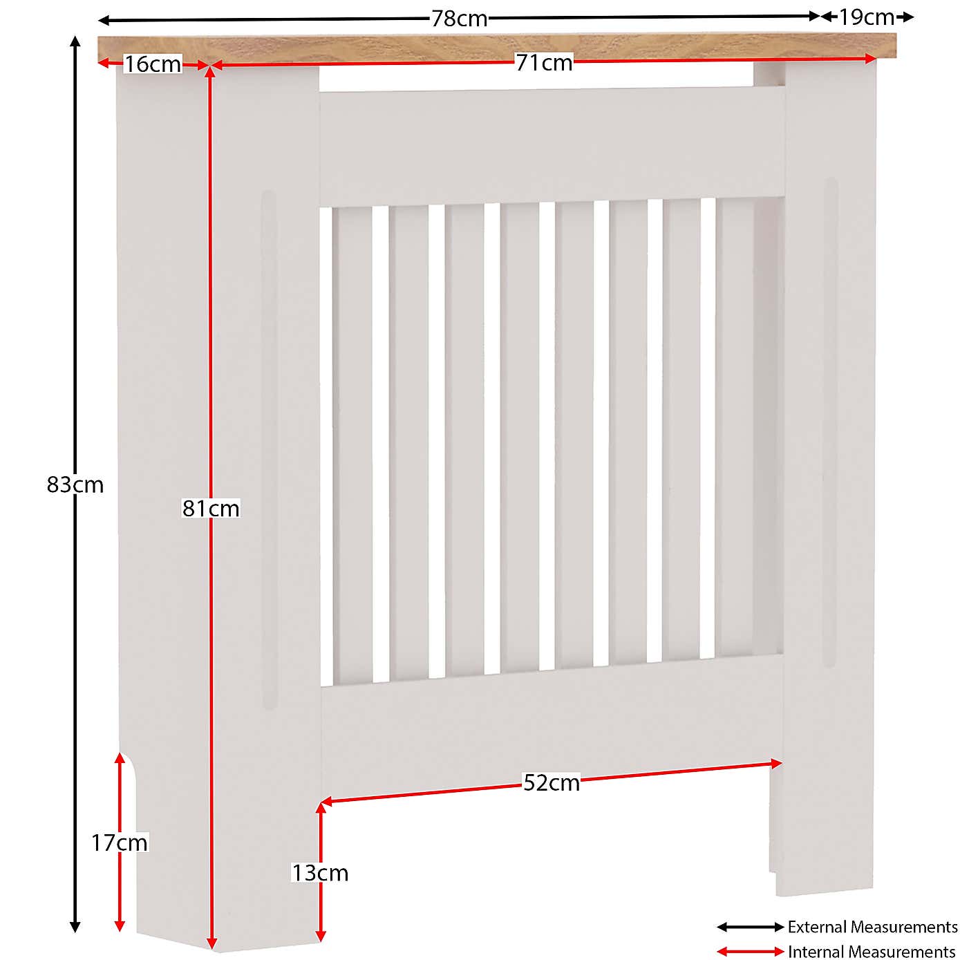 Vida Designs Arlington Radiator Cover