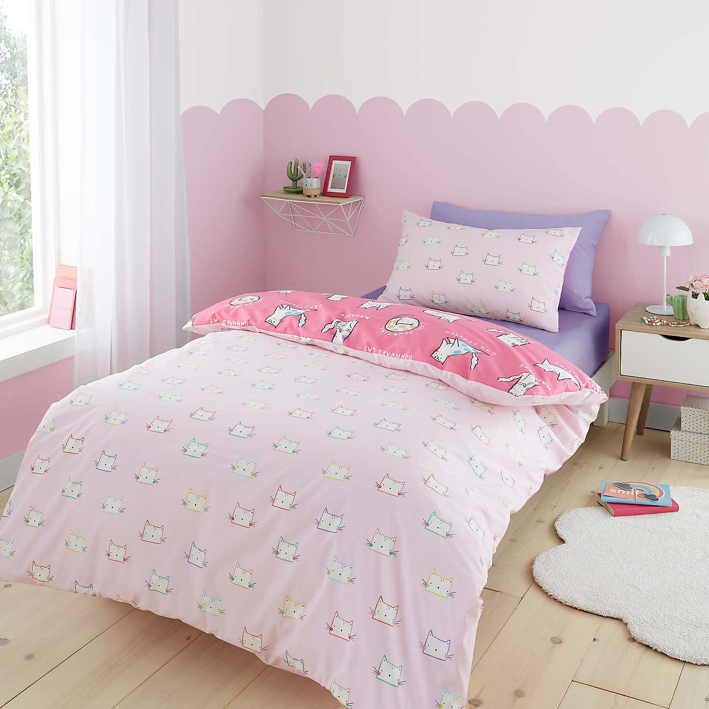 Yoga Cats Duvet Cover & Pillowcase Set