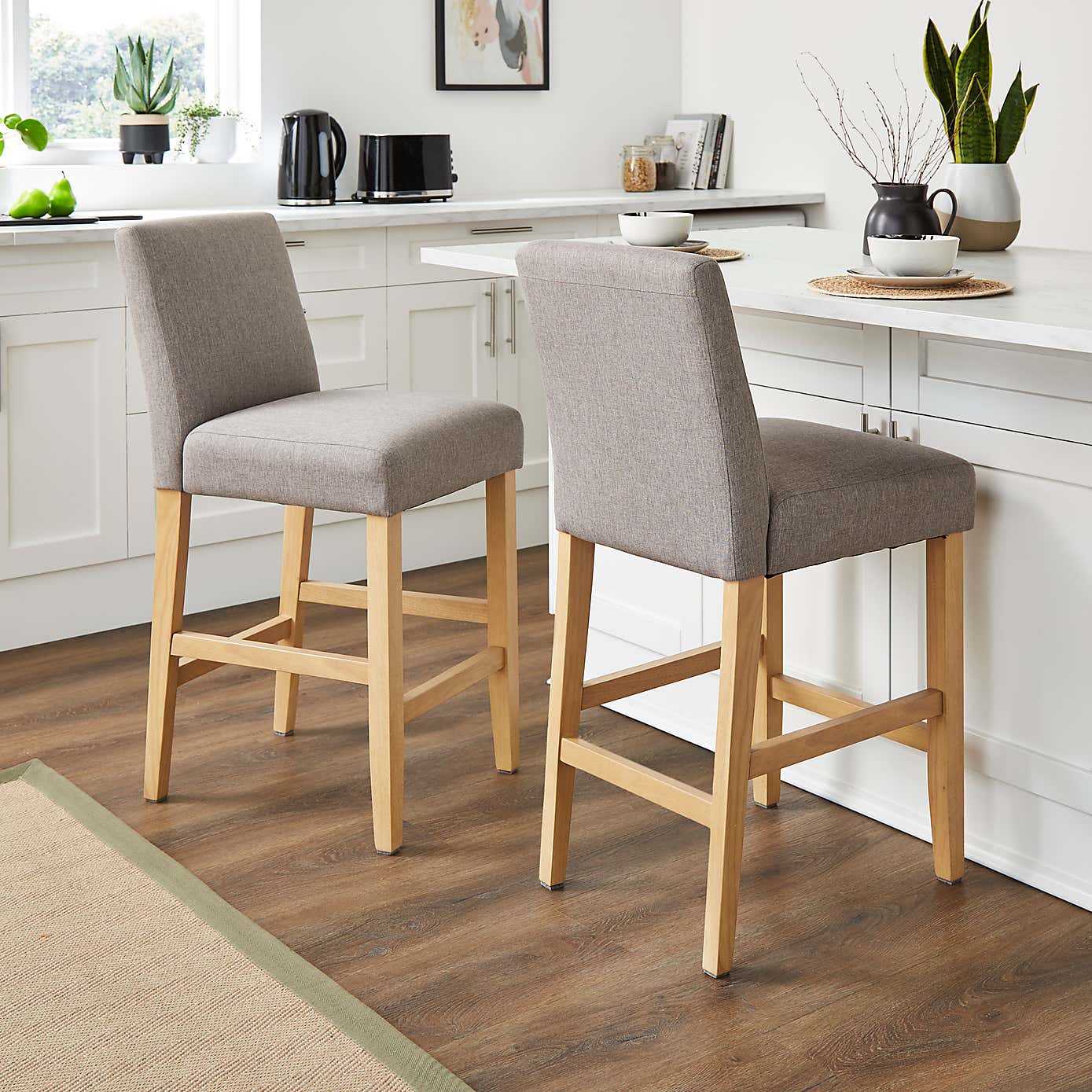 Oakley Counter Height Bar Stool, Fabric