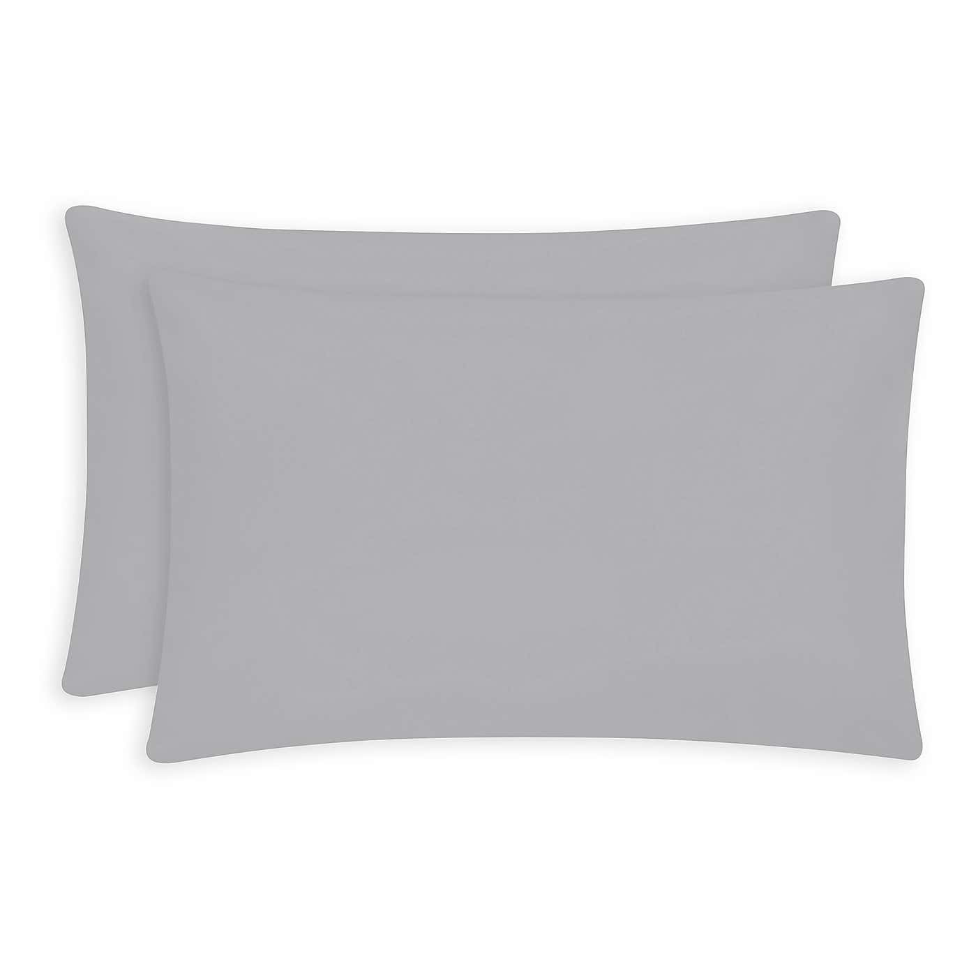 Super Soft Plain Standard Pillowcase Pair