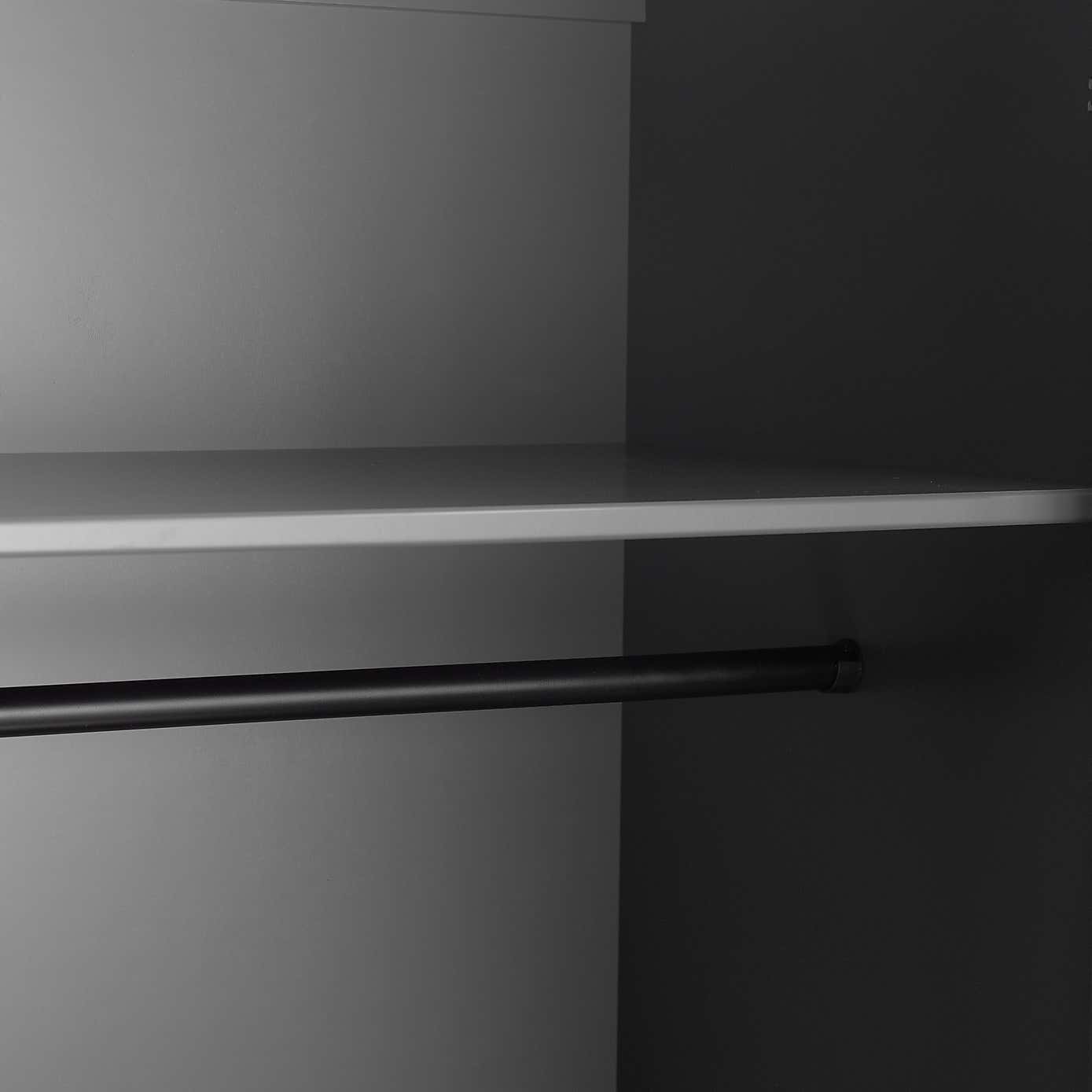 Chloe Double 1 Drawer Wardrobe