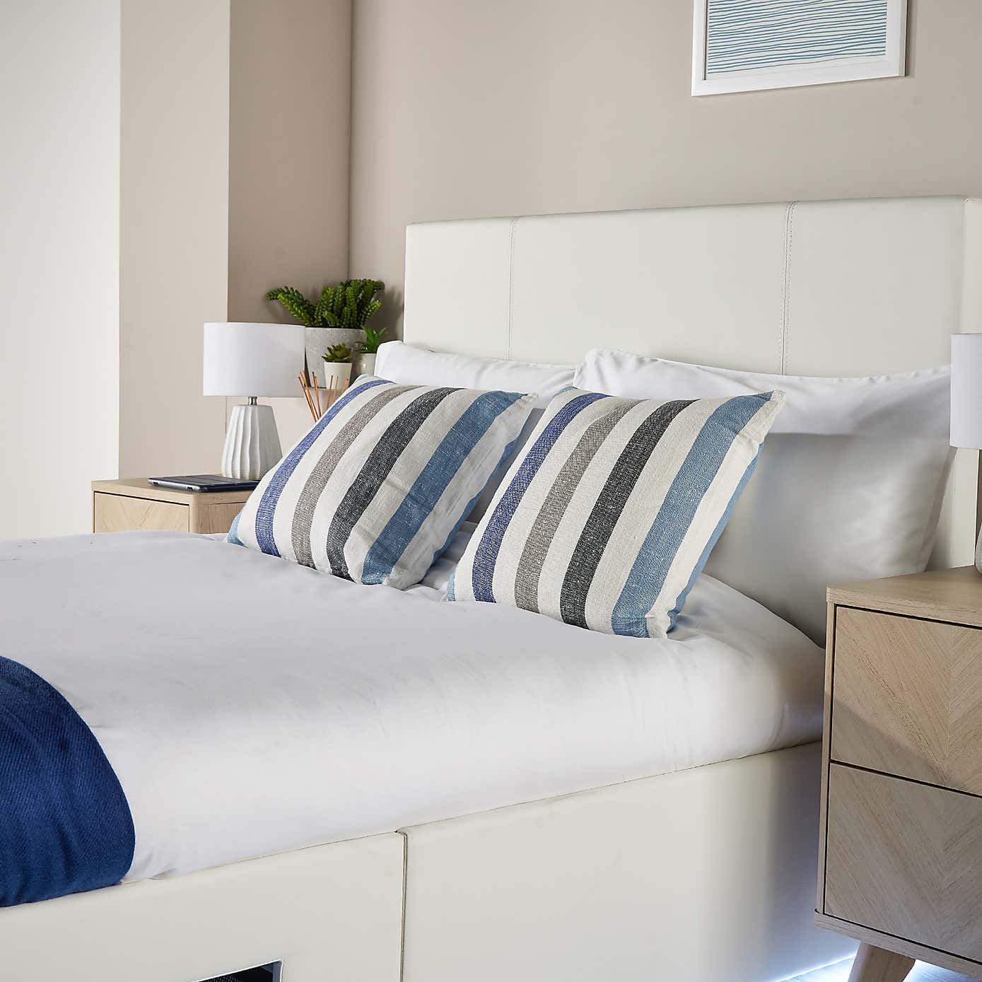 X Rocker Living Ava TV Bed with LED Lights and TV Mount