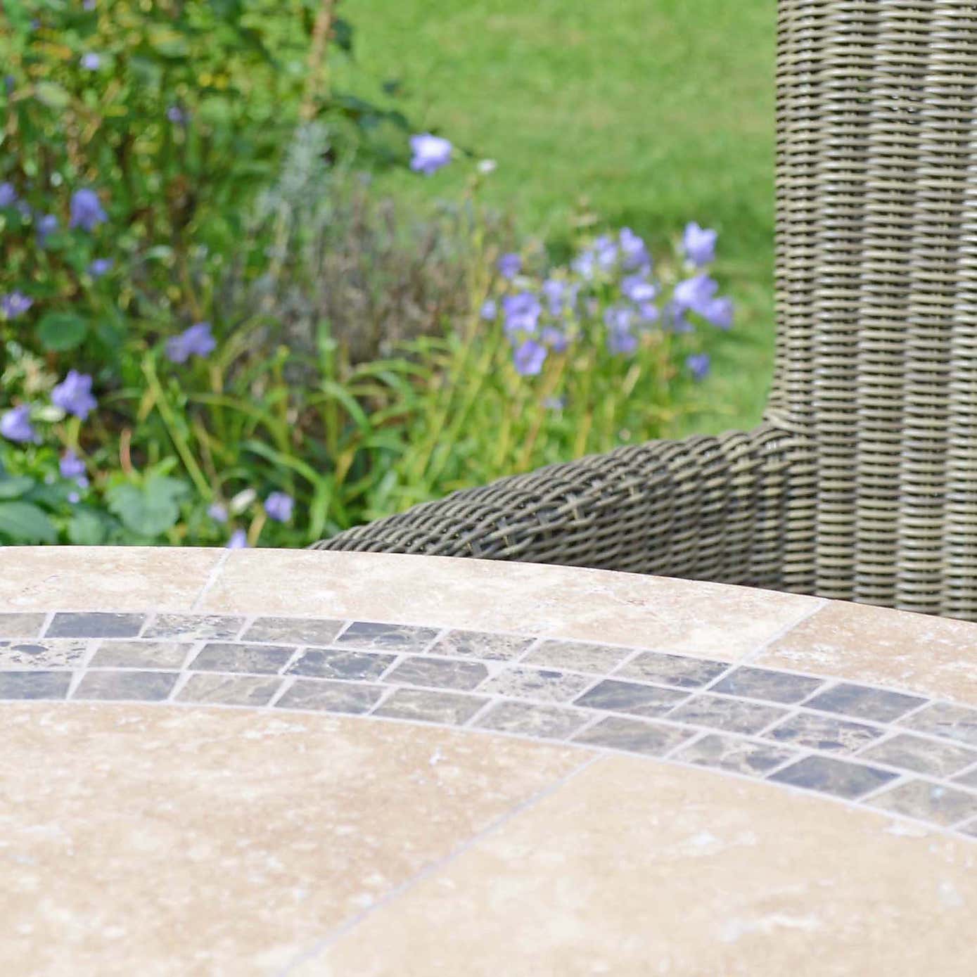 Vermont 4 Seater Dining Set with Ascot Chairs