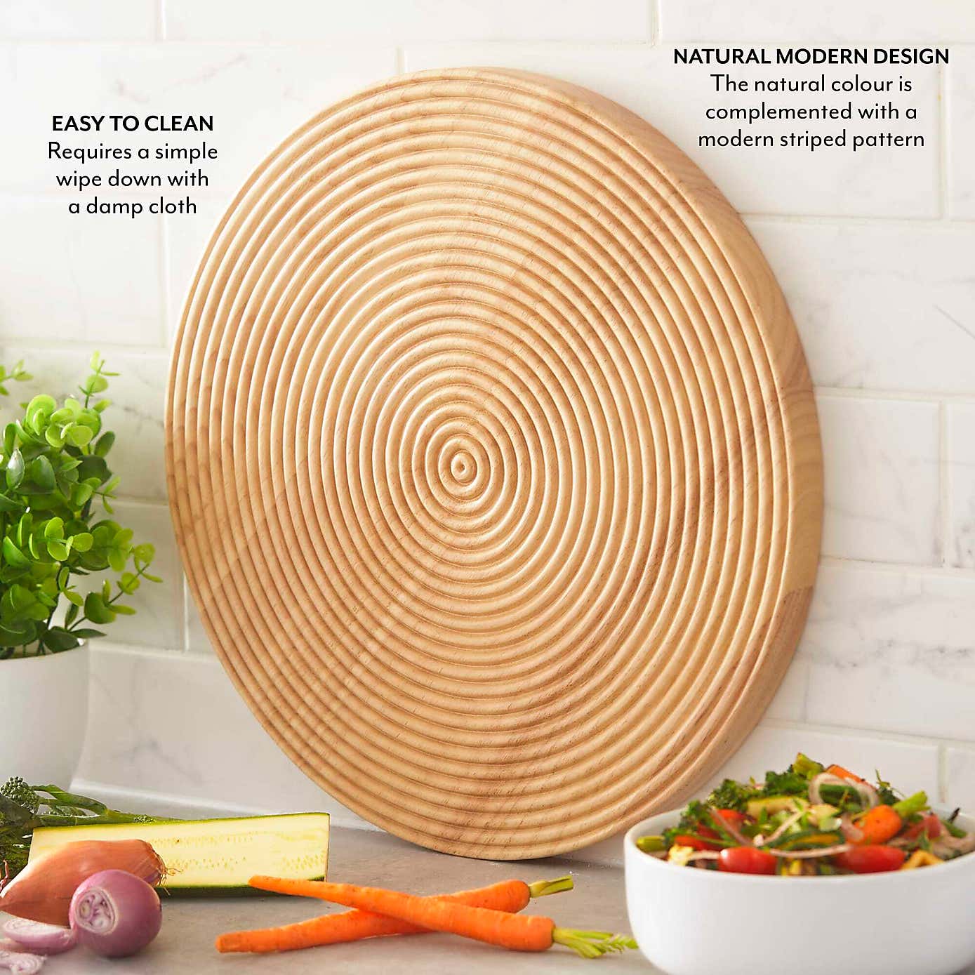 Sur La Table Large Round Chopping Board