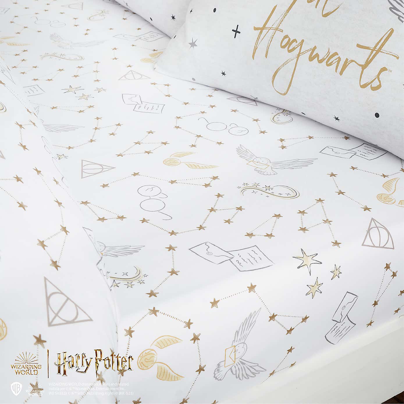 Harry Potter Hogwarts Fitted Sheet Kingsize