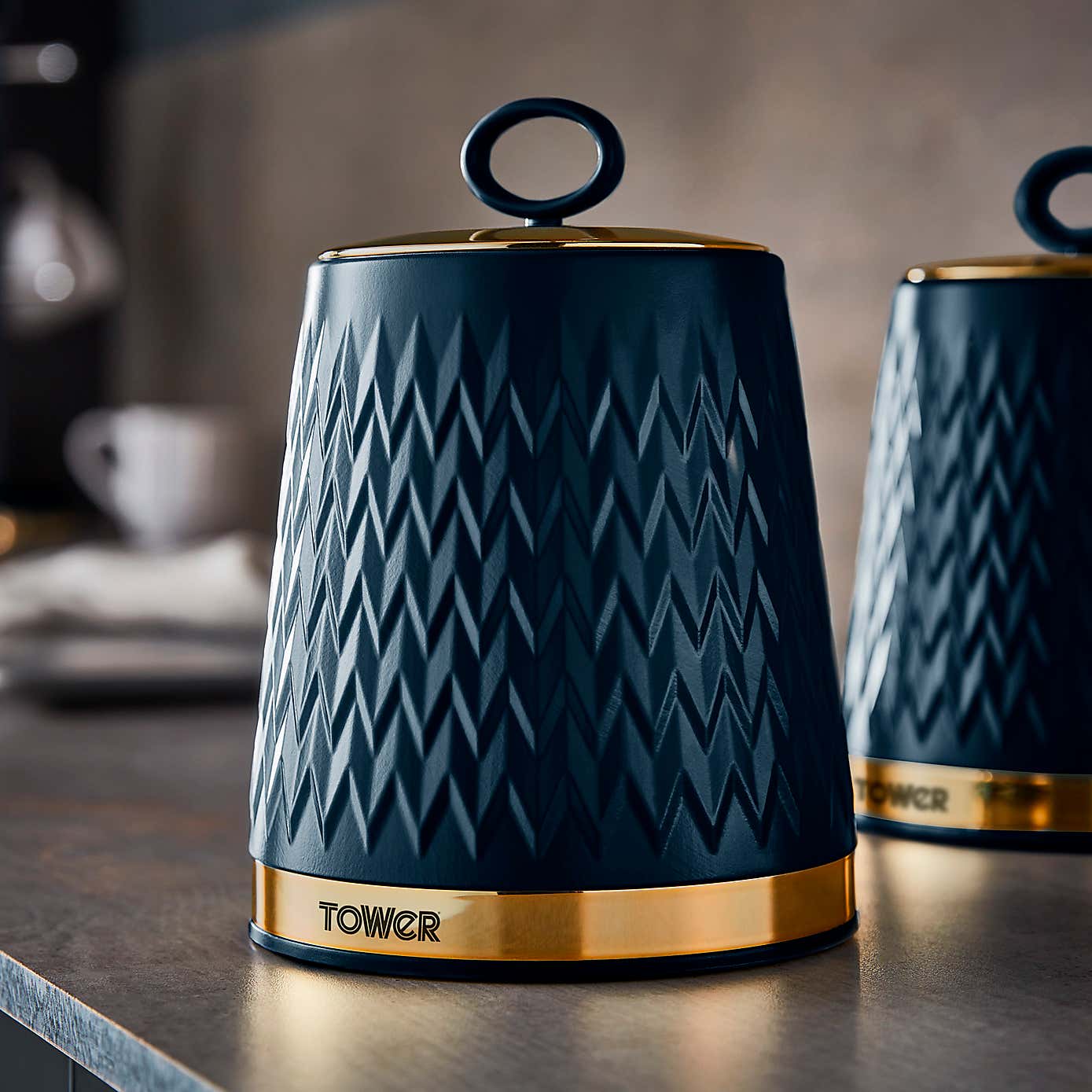 Tower Set of 3 Empire Canisters