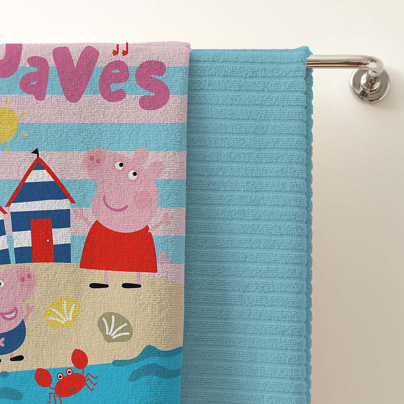 Peppa Pig Waves Cotton Beach Towel