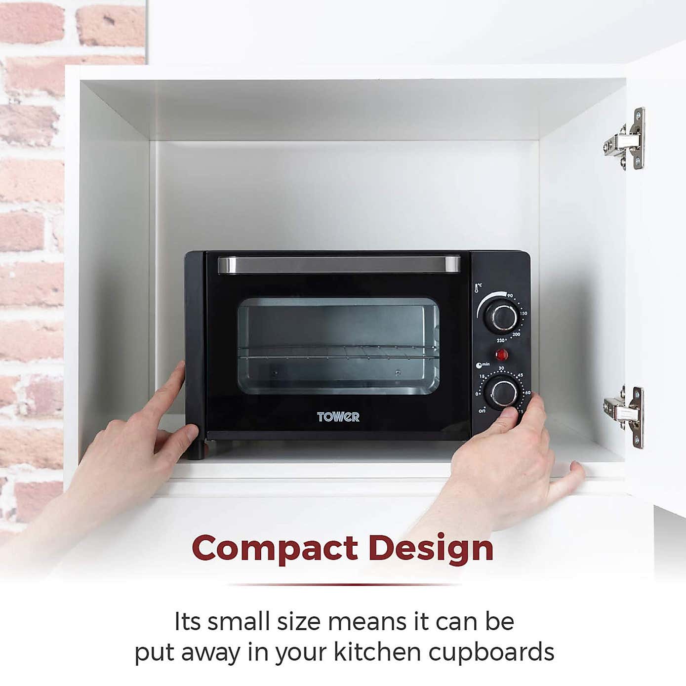 Tower 23L Black Mini Oven