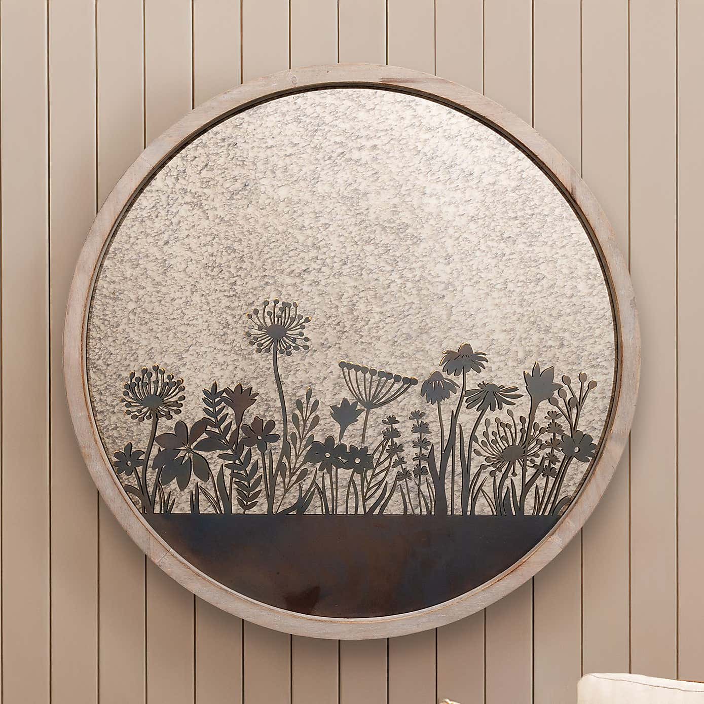 Voyage Maison Fleure et Faune Round Wall Art