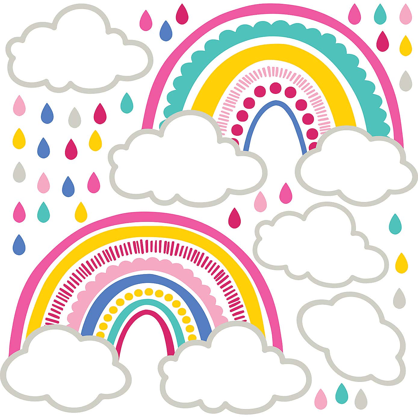 Over the Rainbow Wall Sticker