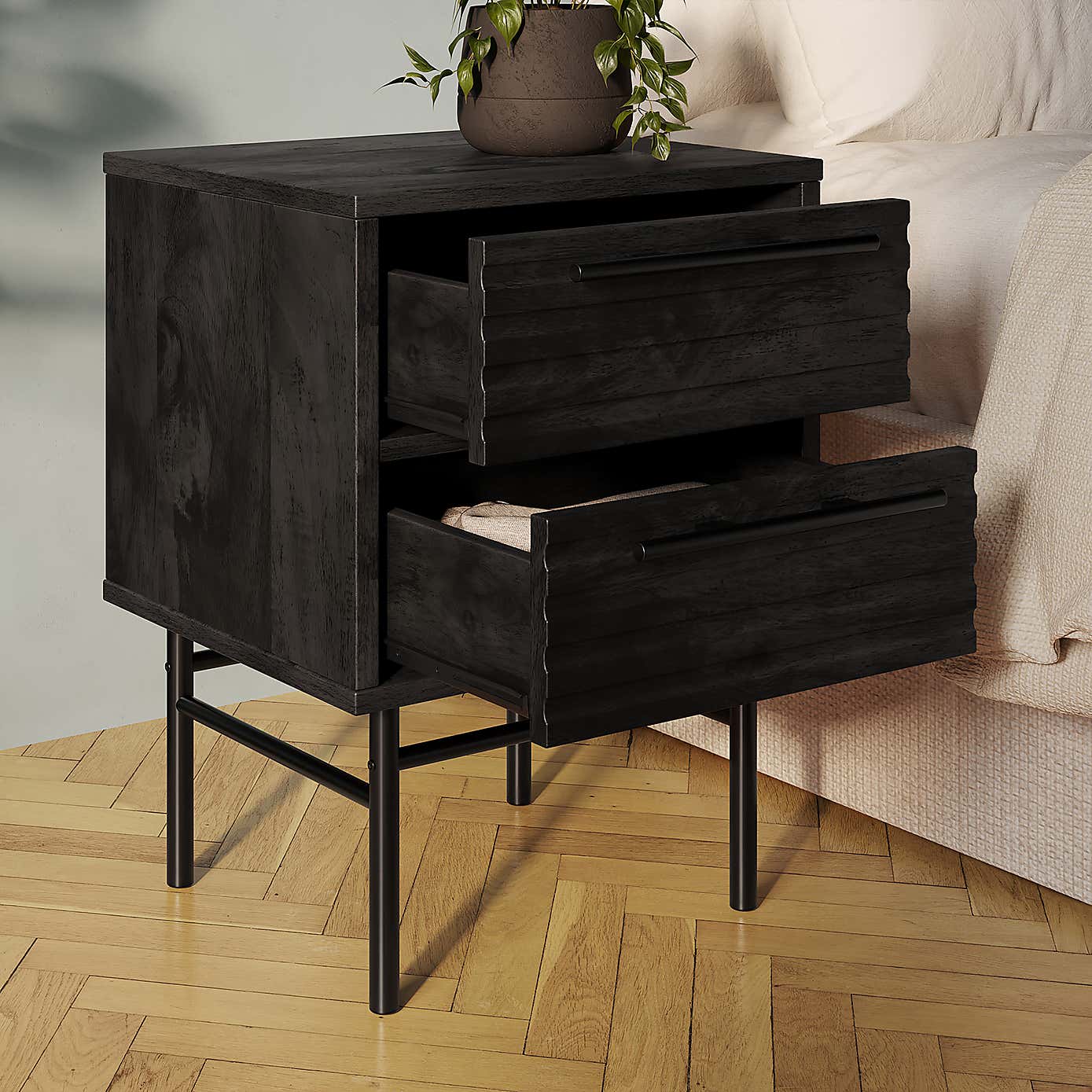Bryant 2 Drawer Bedside