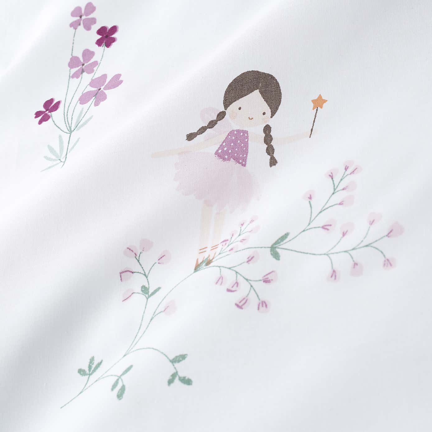 Fairies Reversible Polycotton Duvet Cover & Pillowcase Set