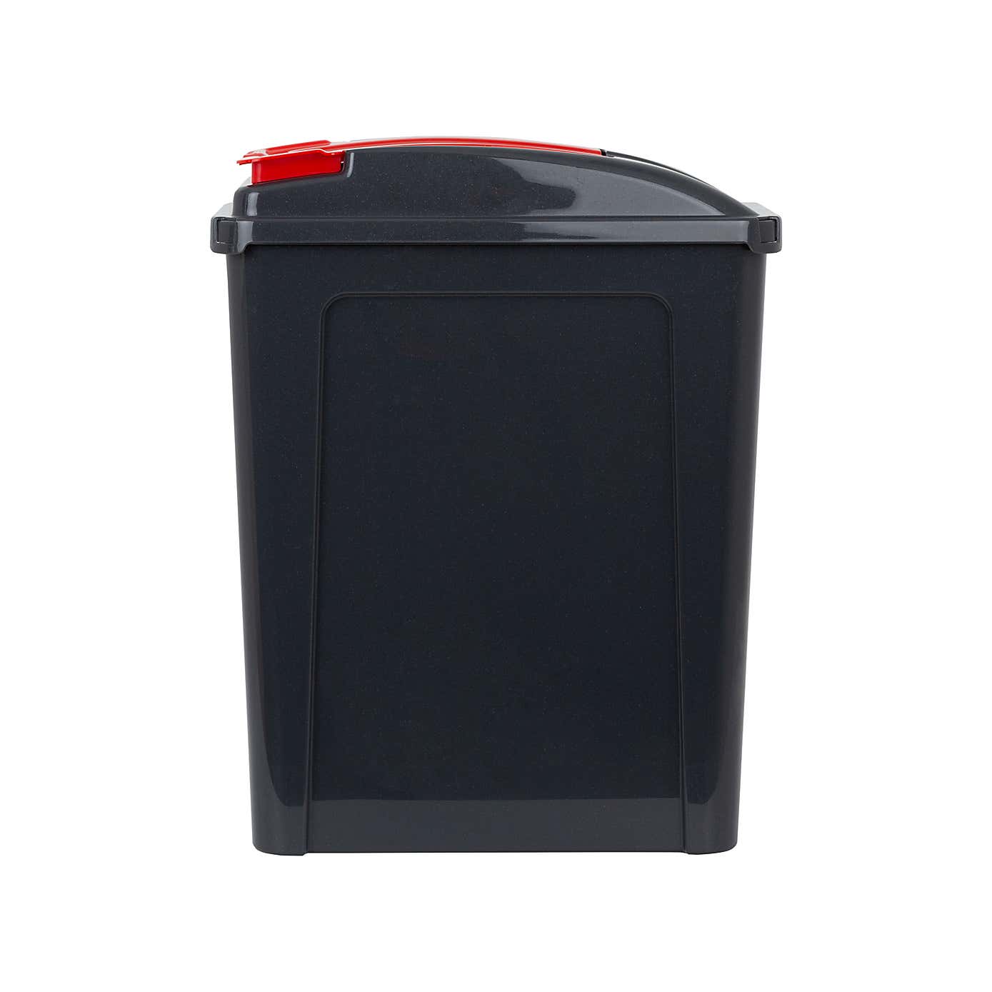 Wham 25L Set of 3 Recycling Bins with Red, Green, & Yellow Lids
