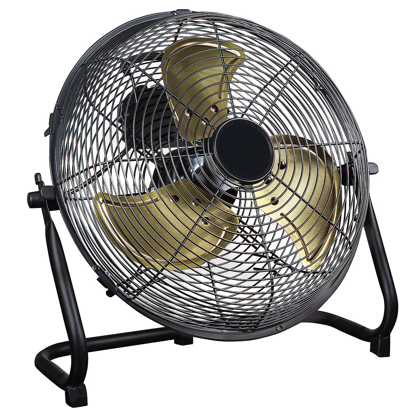 Russell Hobbs 12 Inch Brushed Gold Floor Fan