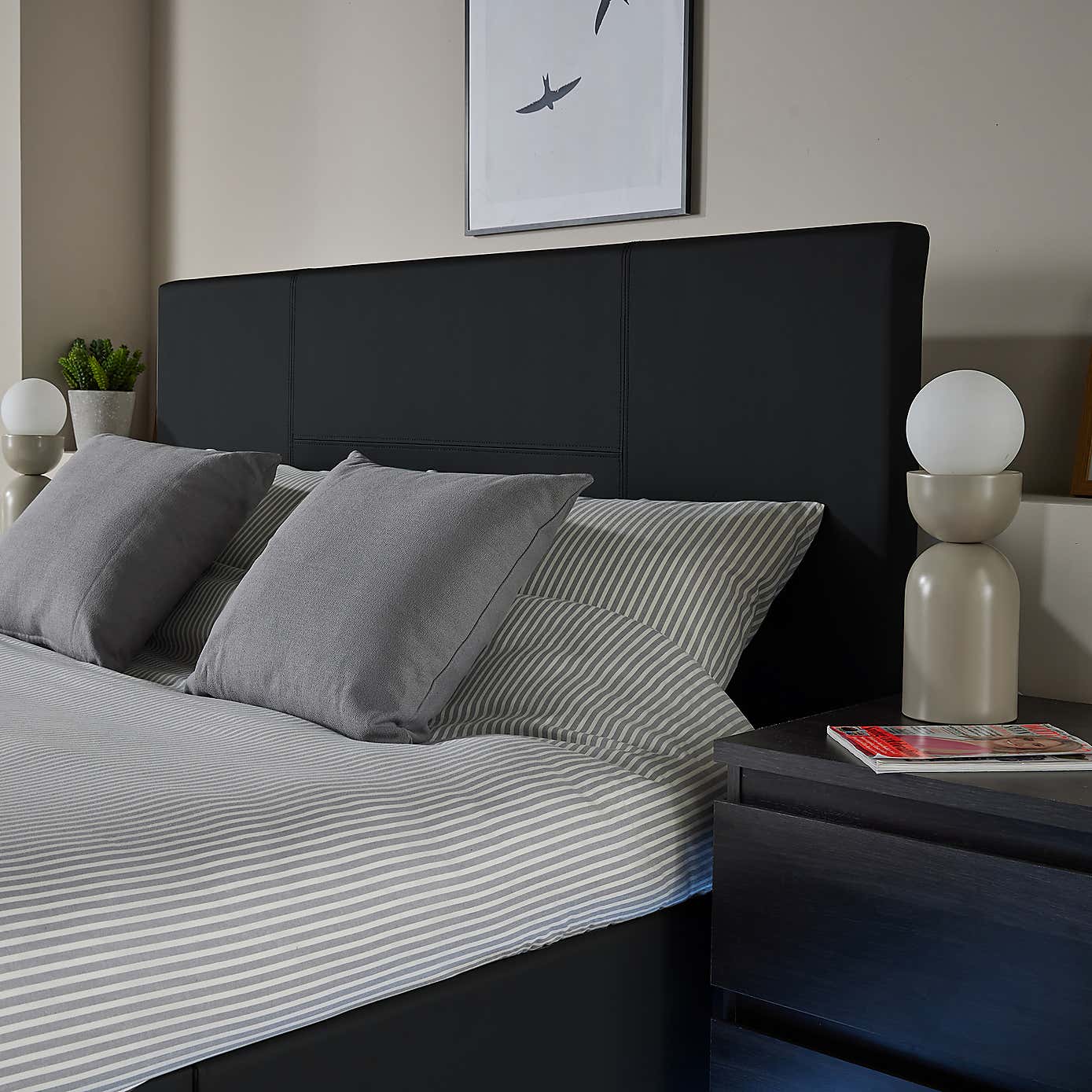 X Rocker Living Ava TV Bed with LED Lights and TV Mount