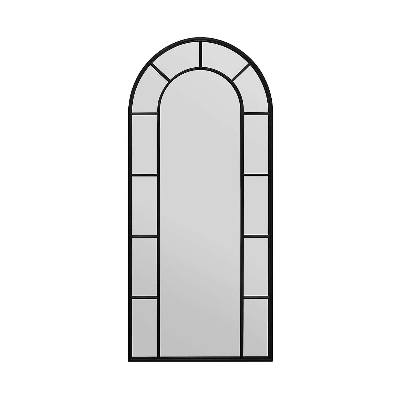Arcus Denestra Arched Indoor Outdoor Full Length Wall Mirror